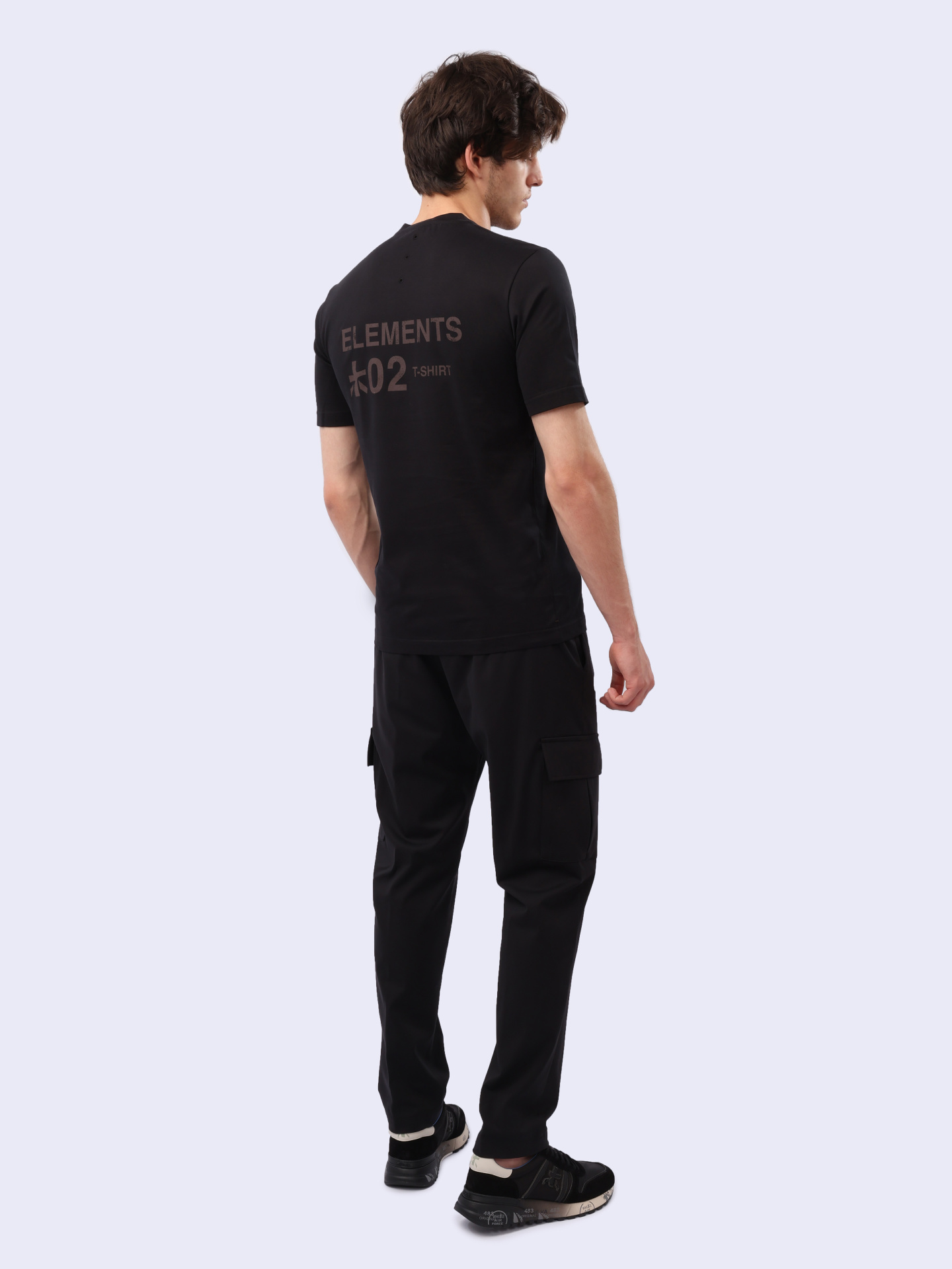 Футболка ATHENS с крупным контрастным логотипом на спине — купить в интернет-магазине Verdistore