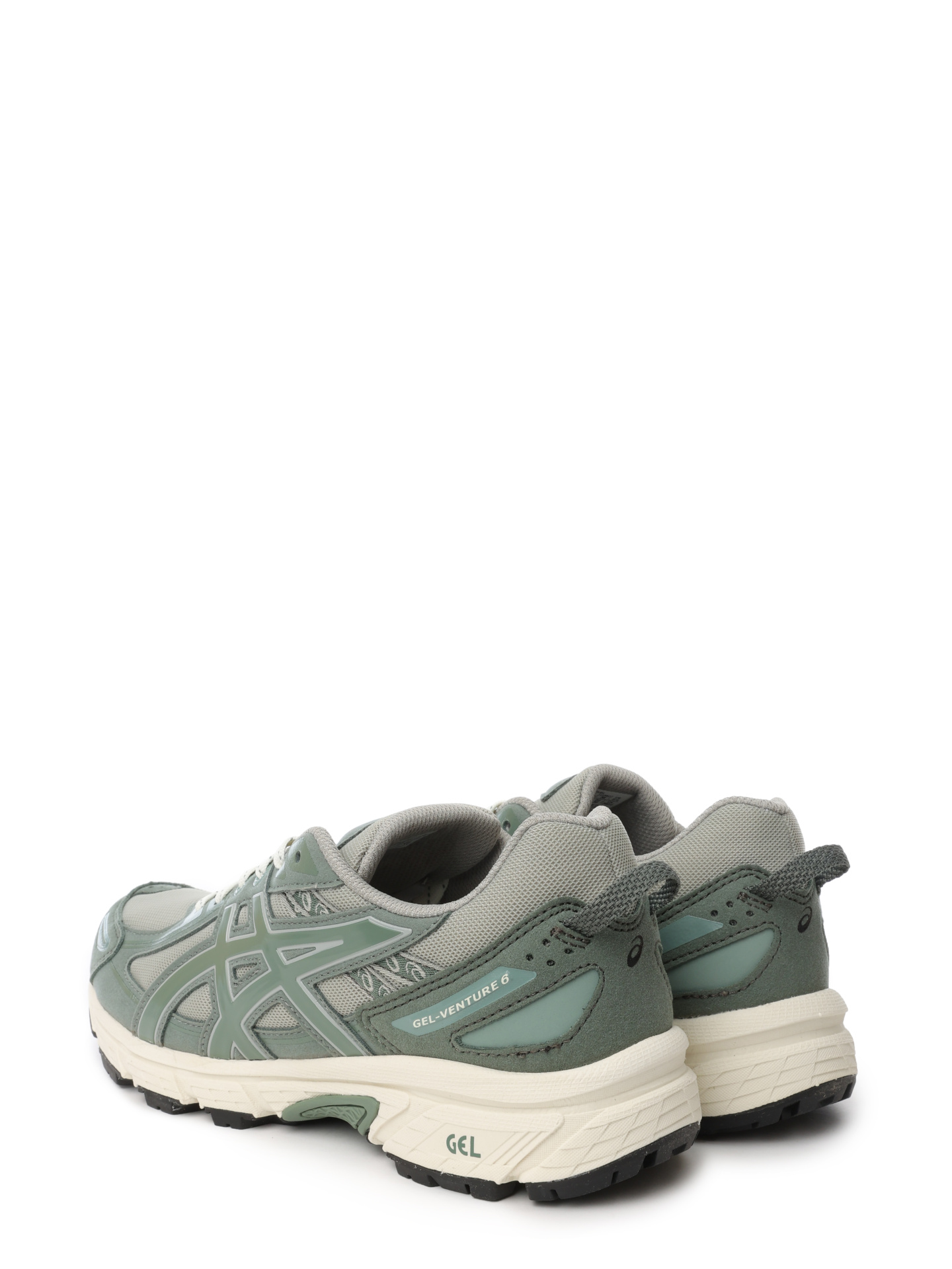 Кроссовки Asics 1203A494 020 зеленые женские с серыми вставками — купить в интернет-магазине Verdistore