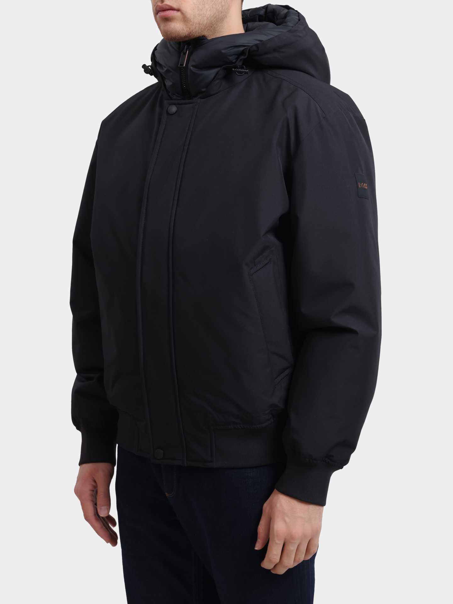 Куртка Boss Osis1 10240256 01 50547099 001 черная мужская  — купить в интернет-магазине Verdistore