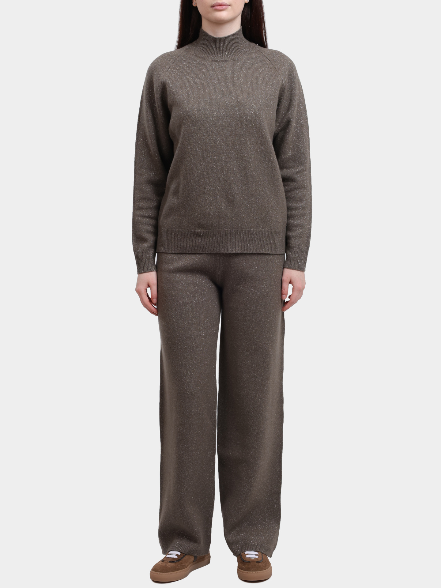 Свитер Peserico S99443F07Y 09160 39 шерстяной женский с люрексом — купить в интернет-магазине Verdistore