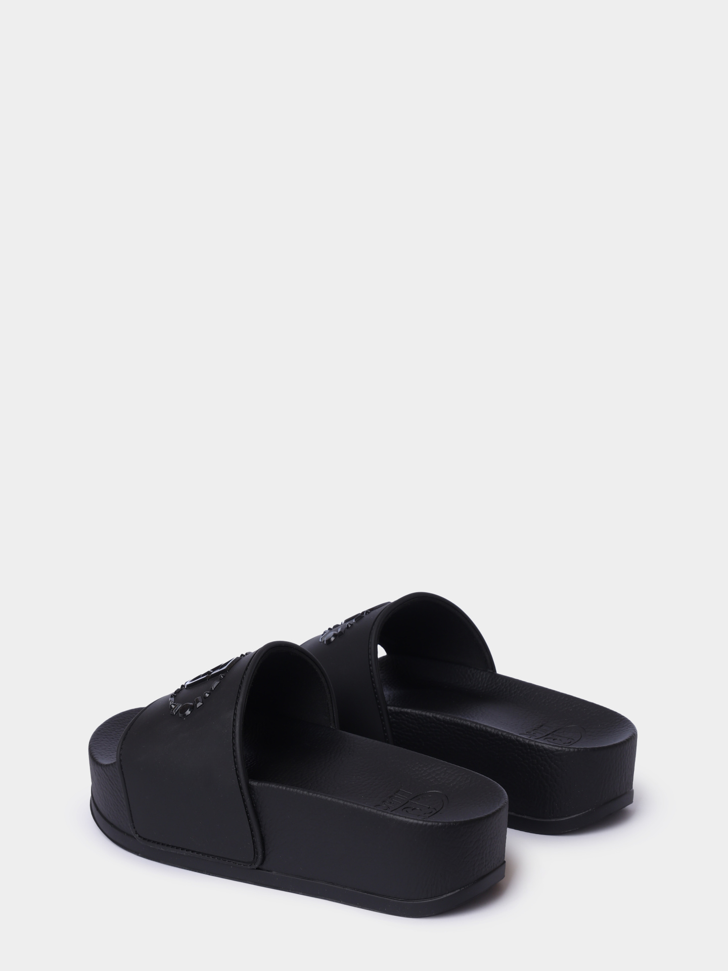 Шлепанцы Liu-Jo MYKONOS 01 BA6077EX02822222 черные женские — купить в интернет-магазине Verdistore