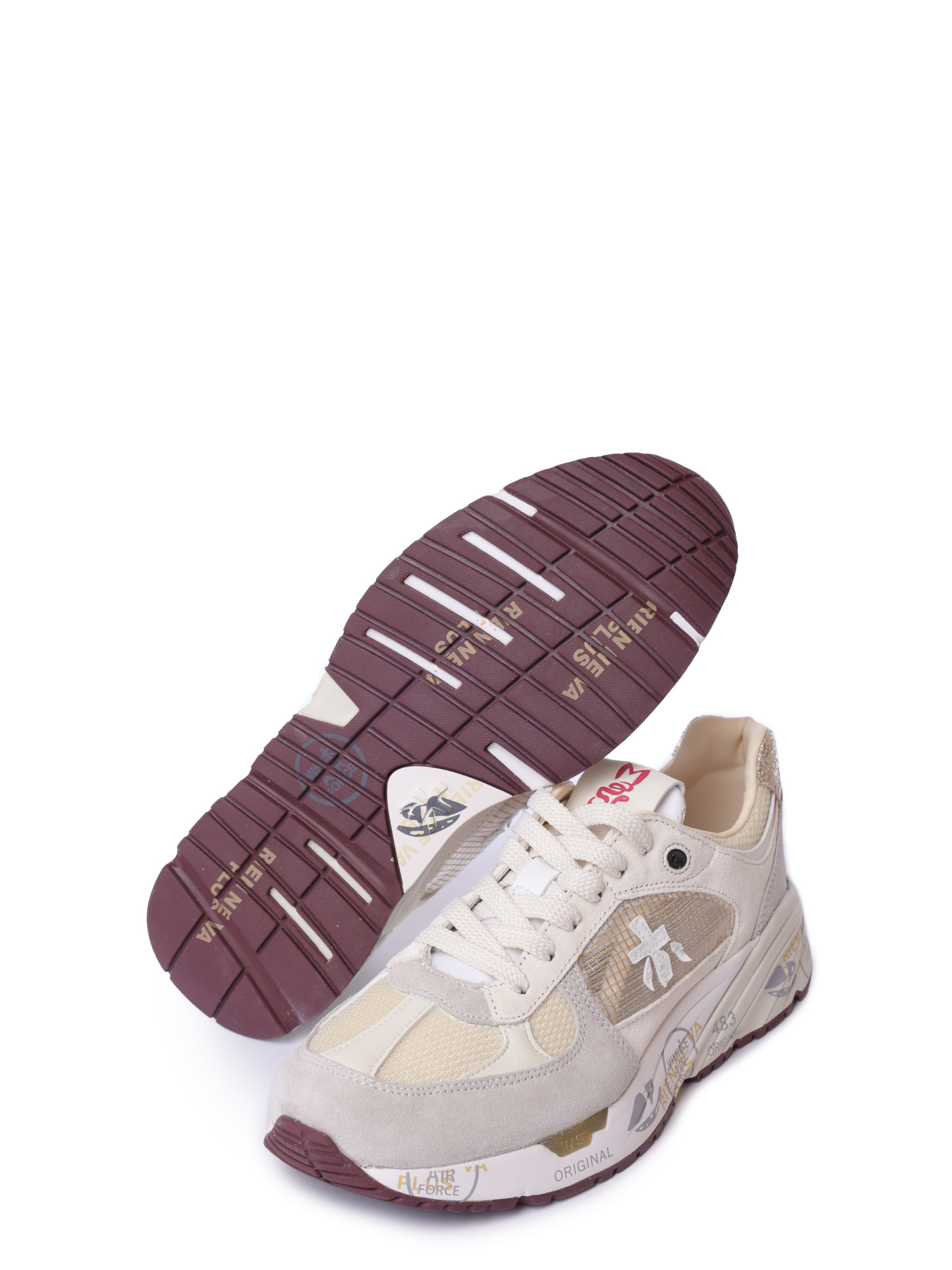 Кроссовки Premiata MASED VAR 7399 комбинированные женские — купить в интернет-магазине Verdistore