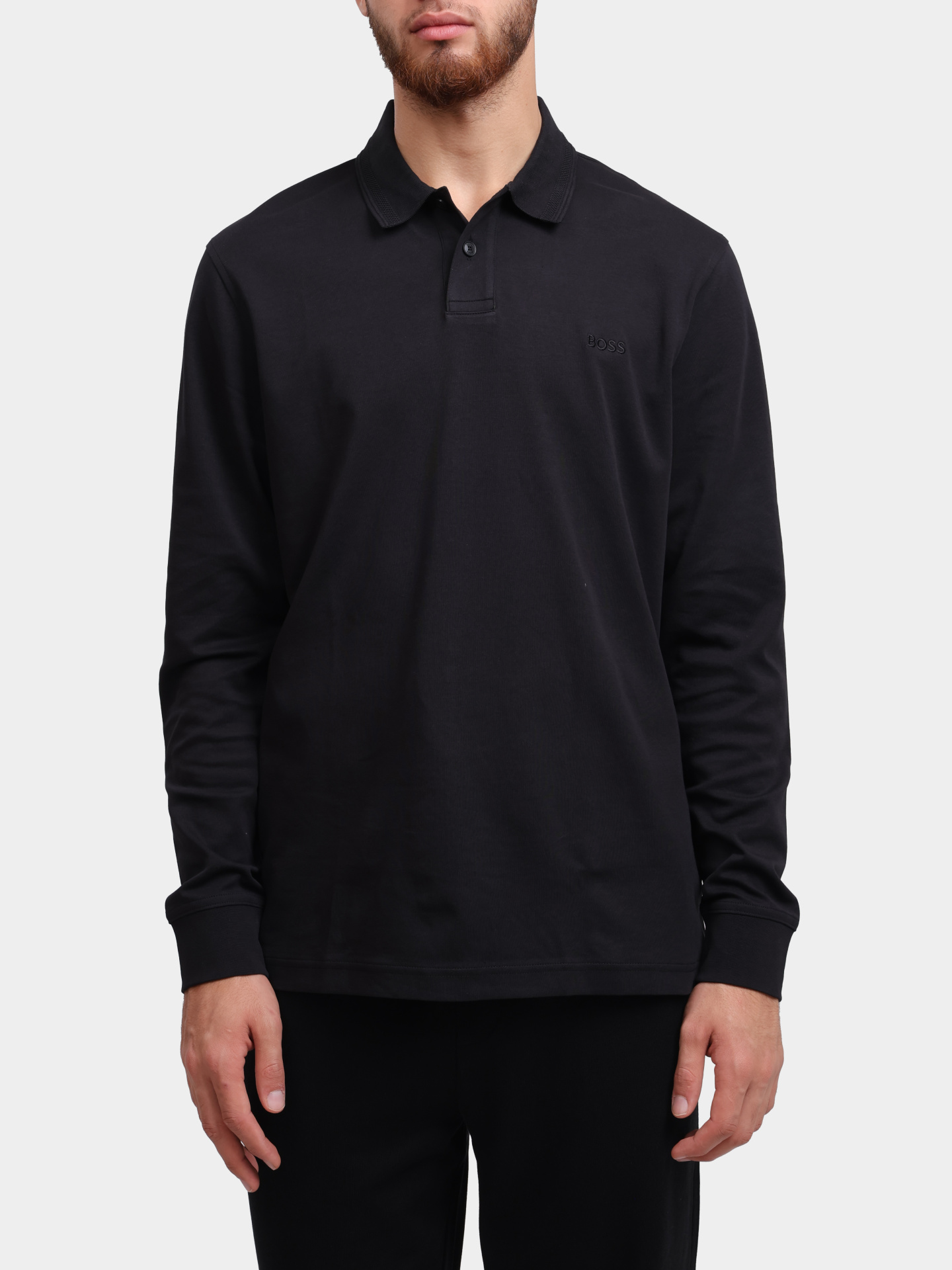 Поло Boss 50527525 001 хлопковое мужское — купить в интернет-магазине Verdistore