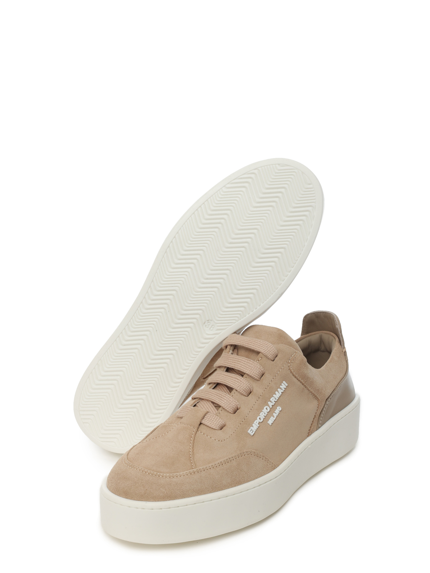 Кеды Emporio Armani X3X207 XR158 00085 замшевые женские — купить в интернет-магазине Verdistore