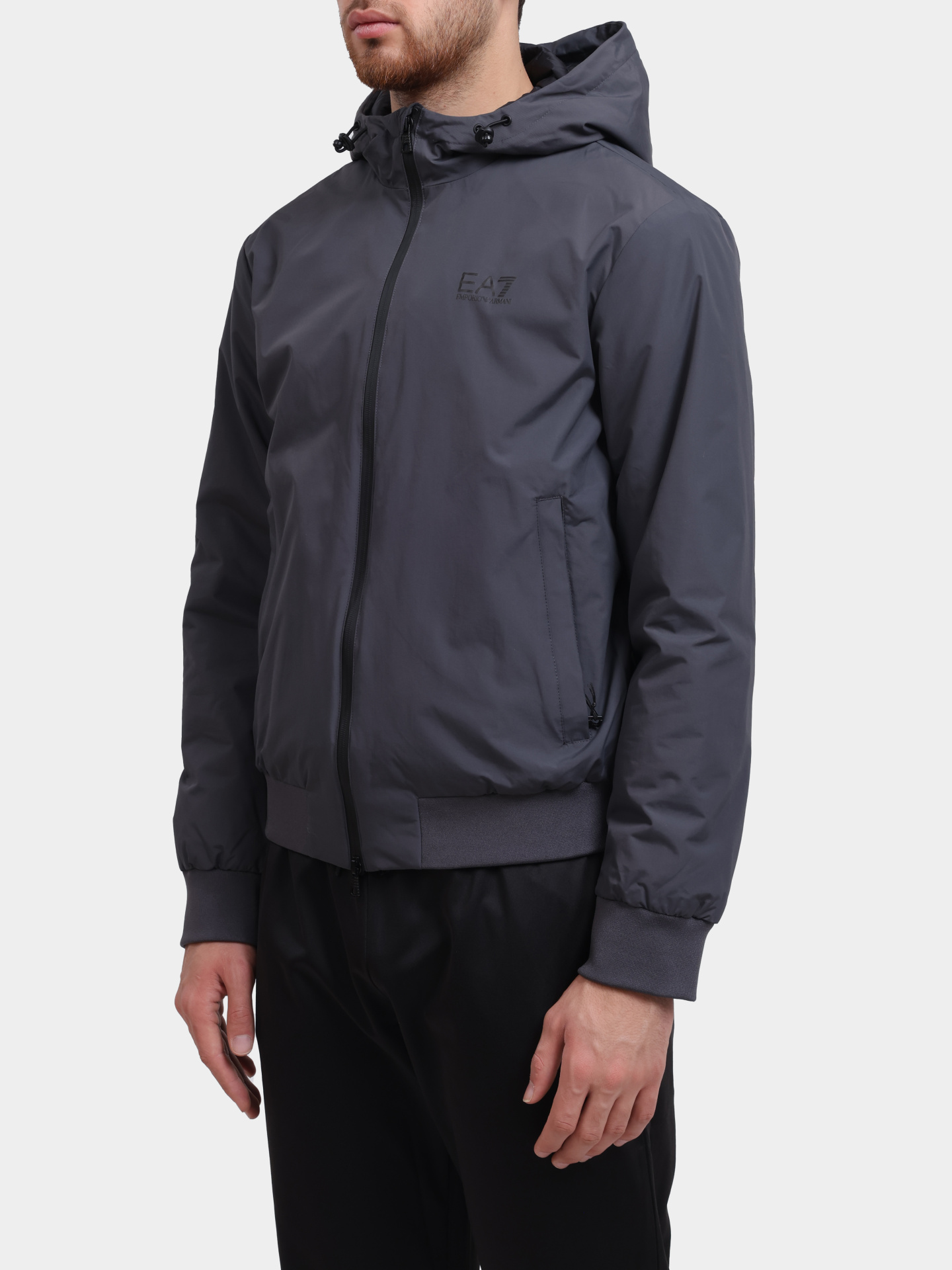 Бомбер 8NPB21 PNFZZ U8117 черный мужской — купить в интернет-магазине Verdistore