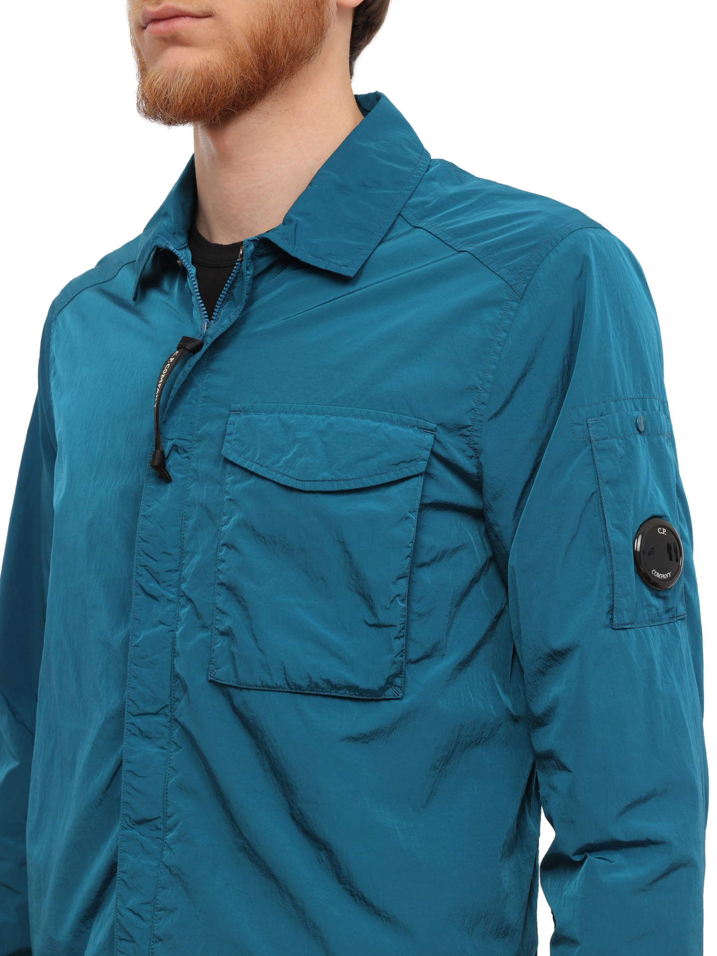 Куртка C.P. Company 16CMOS039A-005904G 848 синяя мужская — купить в интернет-магазине Verdistore
