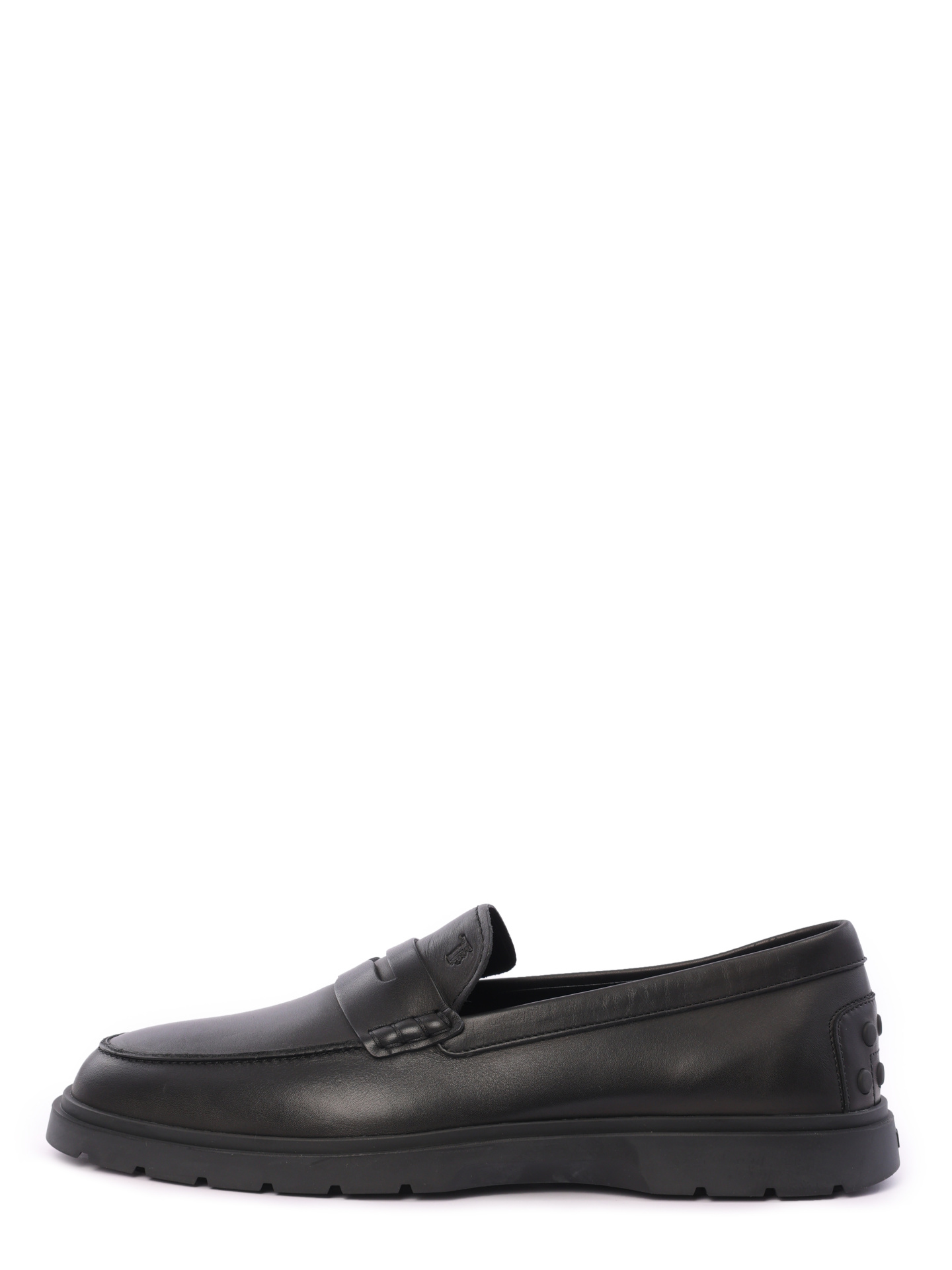 Лоферы Tod's черные кожаные  — купить в интернет-магазине Verdistore