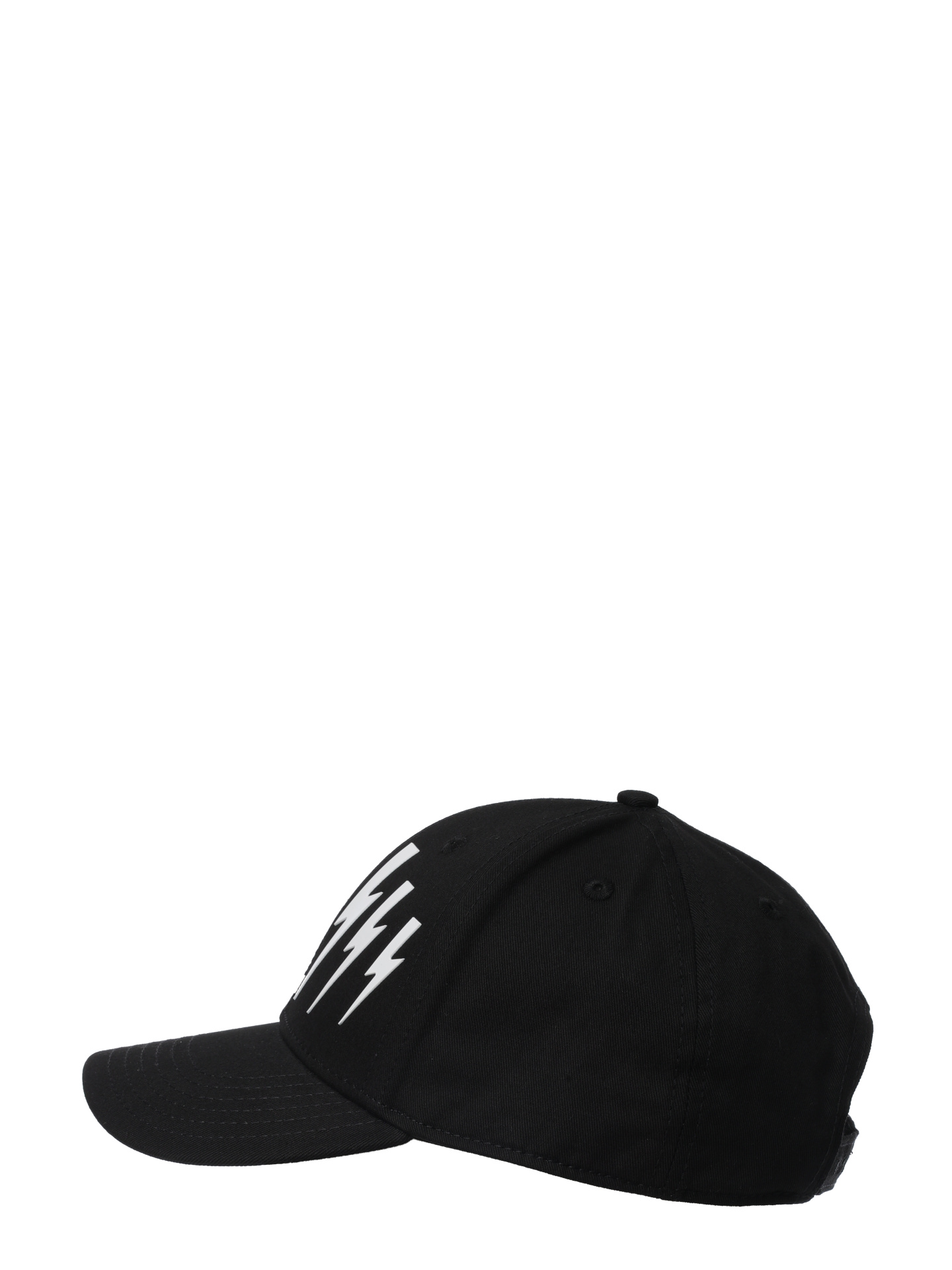 Бейсболка черная с белой нашивкой логотипом  — купить в интернет-магазине Verdistore