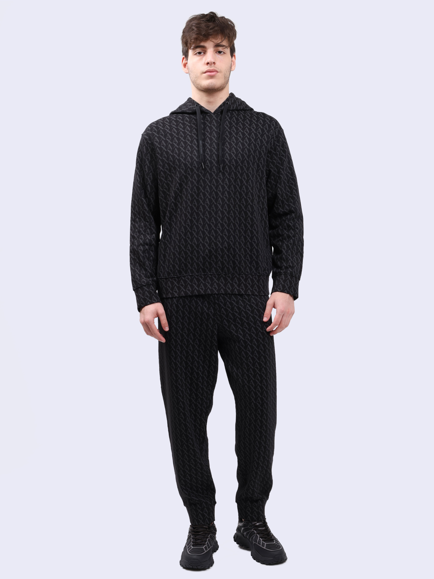 Свитшот Armani Exchange 8NZMCW ZJNRZ 42AS хлопковый мужской — купить в интернет-магазине Verdistore