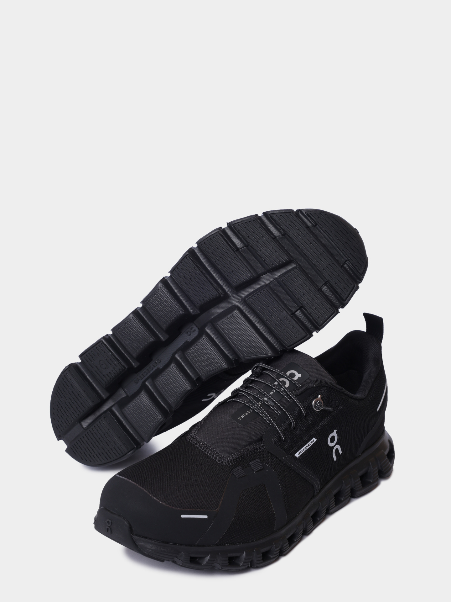 Кроссовки On Running 3MF10061043 BLACKBLACK текстильные мужские  — купить в интернет-магазине Verdistore