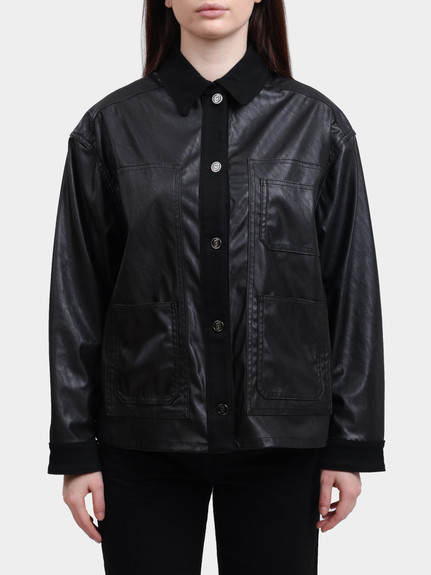 Куртка Liu-Jo UF5089 E0747 22222 черная женская — купить в интернет-магазине Verdistore