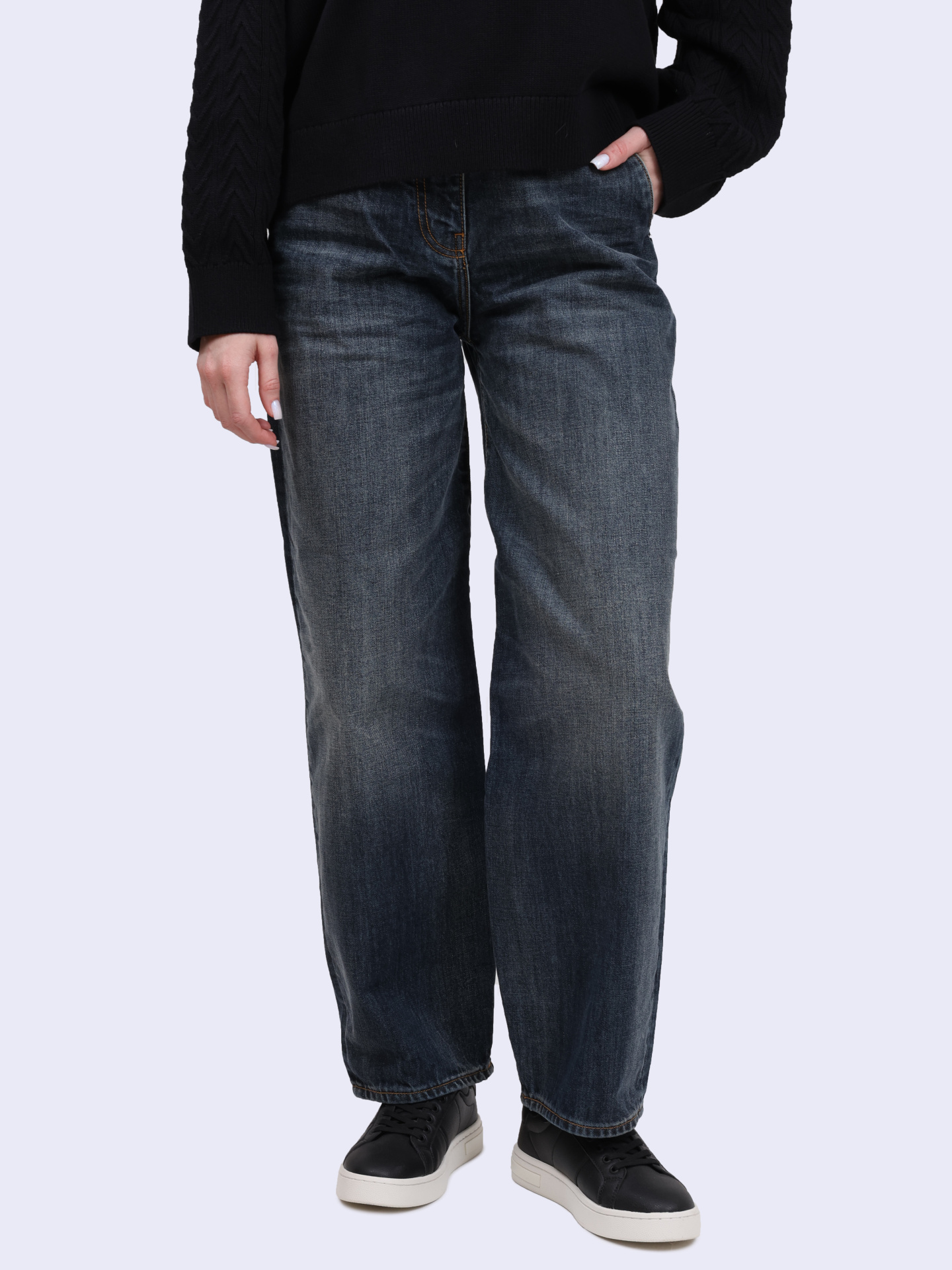 Джинсы Armani Exchange 6DYP24 Y18DZ 1500 темно-синие женские — купить в интернет-магазине Verdistore