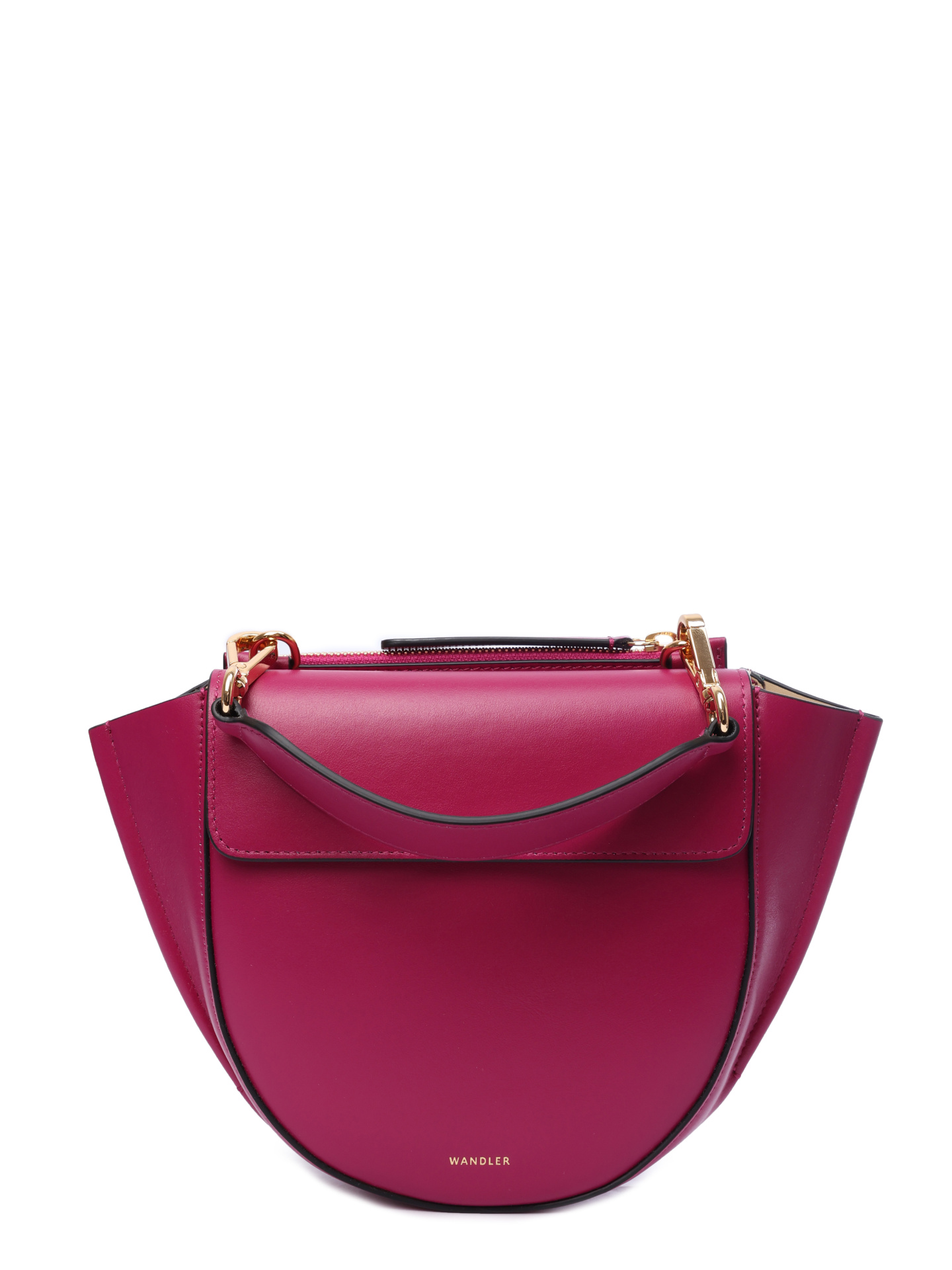 Сумка 24104000025 1879 цвета фуксия из натуральной кожи — купить в интернет-магазине Verdistore