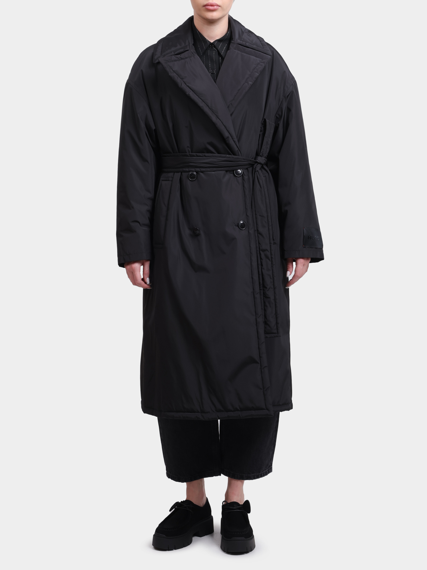 Пальто Marula-1 10266188 01 50528364 001 черное женское — купить в интернет-магазине Verdistore