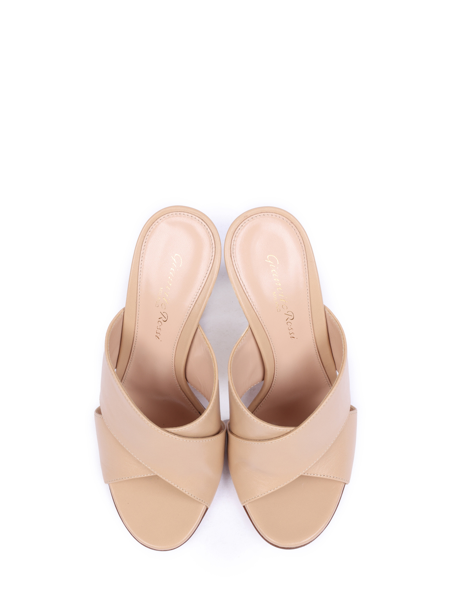Сабо Gianvito Rossi G12630.15RIC. кожаные женские — купить в интернет-магазине Verdistore