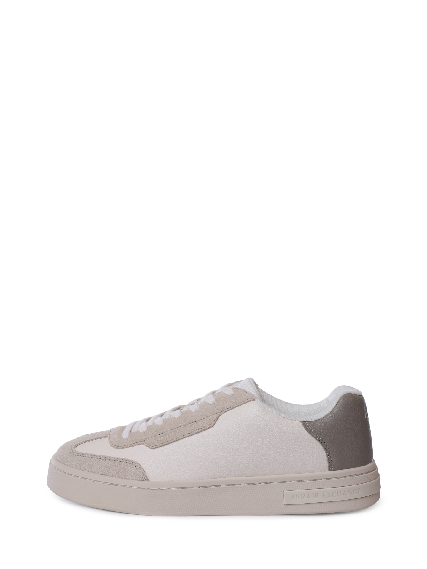 Кеды Armani Exchange XUX250 XV948 U641 белые мужские с контрастными вставками — купить в интернет-магазине Verdistore