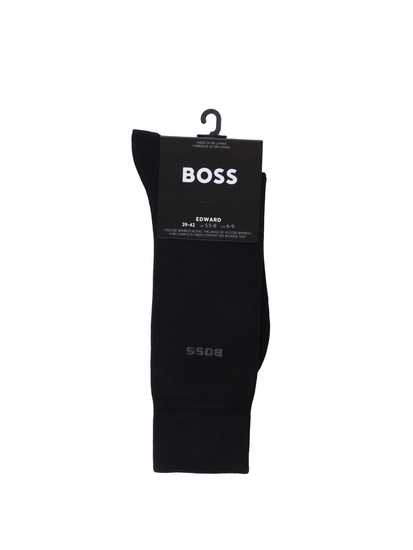 Носки Boss 50538201 001 черные мужские из вискозы — купить в интернет-магазине Verdistore