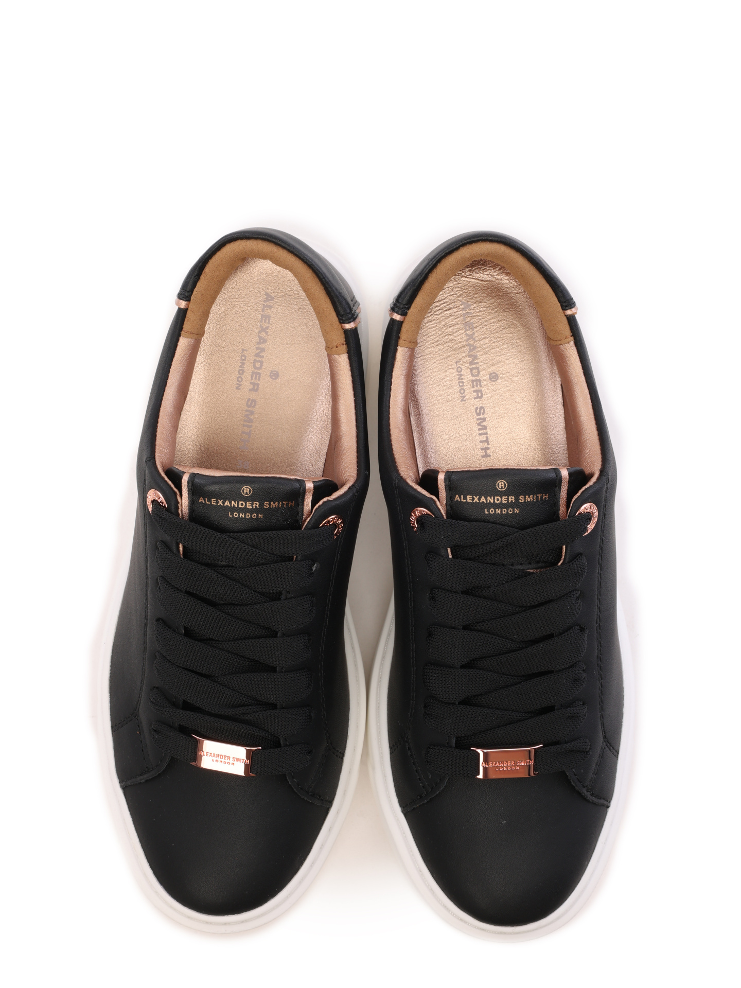 Кеды Alexander Smith ALAYN1D00BLK черные женские — купить в интернет-магазине Verdistore