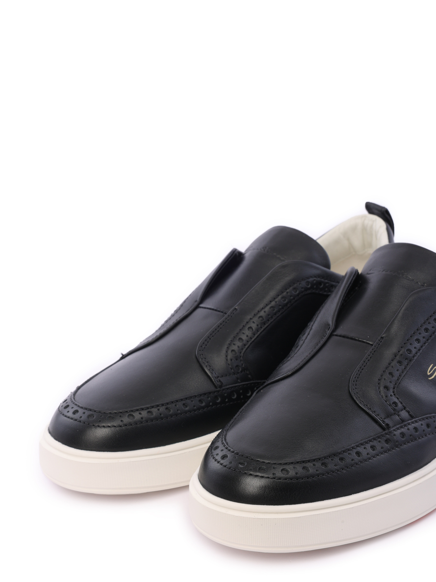 Кеды черные кожаные на белой подошве — купить в интернет-магазине Verdistore