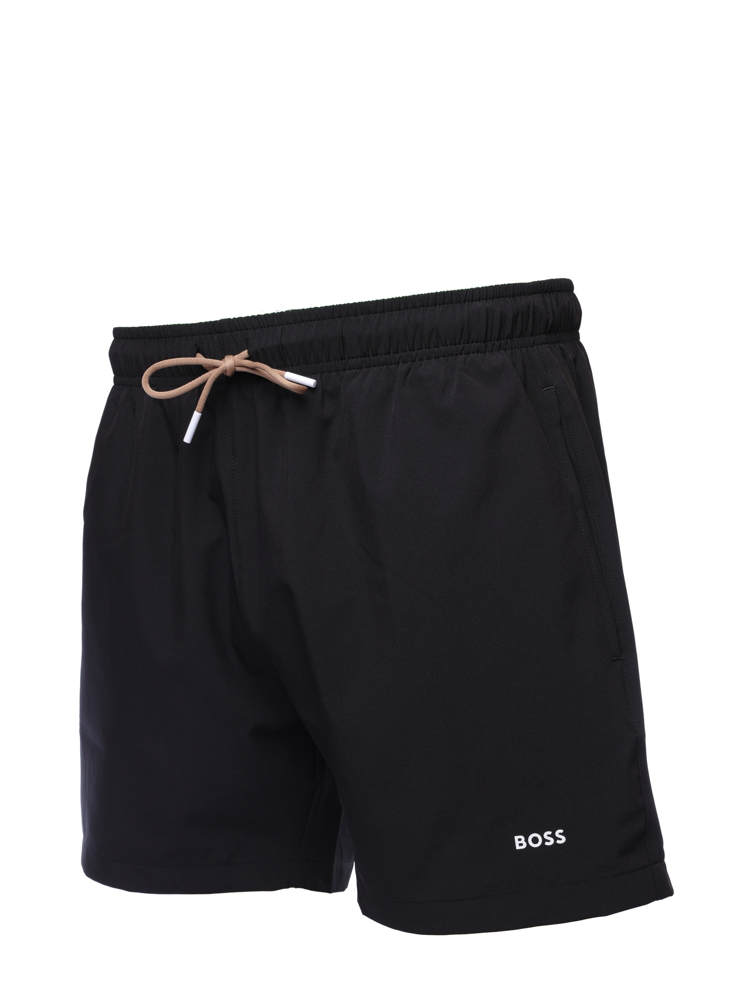 Шорты пляжные Boss 50491601 001 черные мужские — купить в интернет-магазине Verdistore