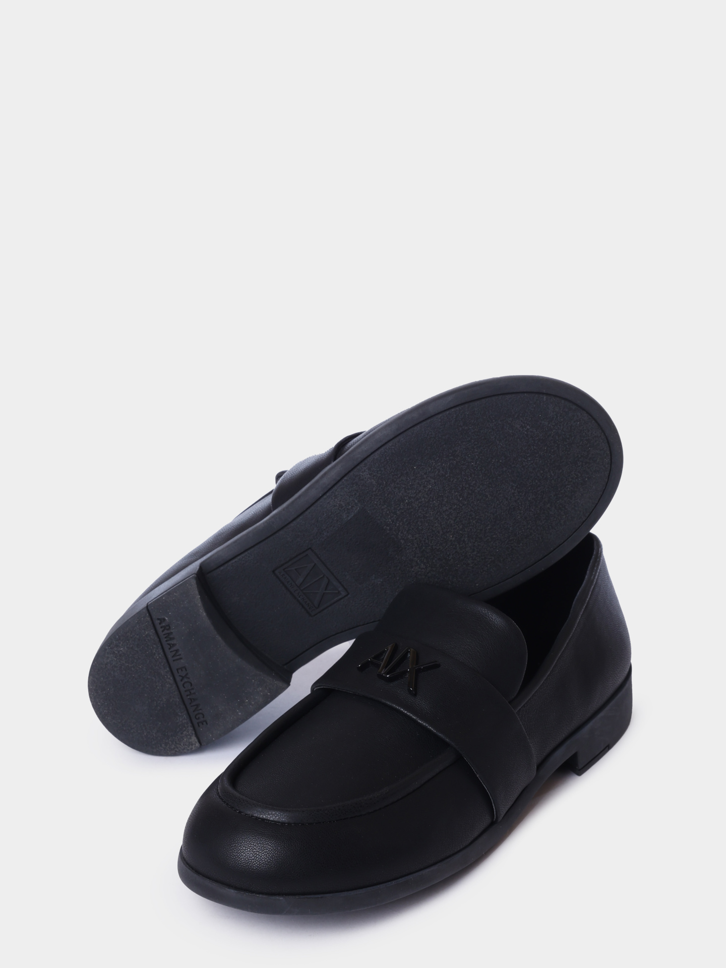 Лоферы Armani Exchange XW001635 AF13876 UC001 черные женские — купить в интернет-магазине Verdistore