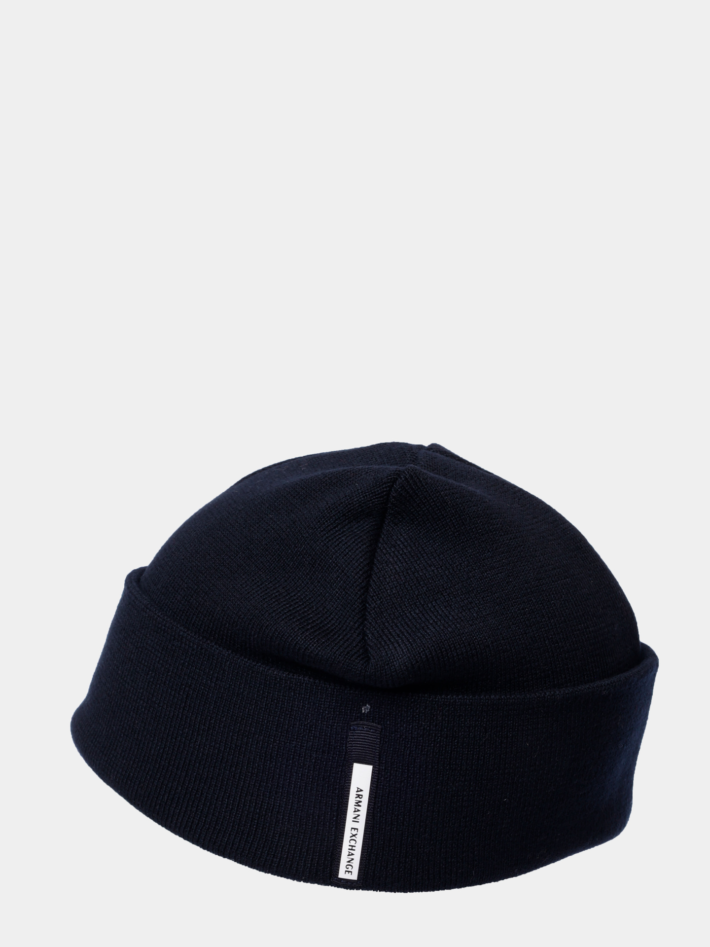 Шапка Armani Exchange XM001636 AF16950 UB101 темно-синяя мужская — купить в интернет-магазине Verdistore