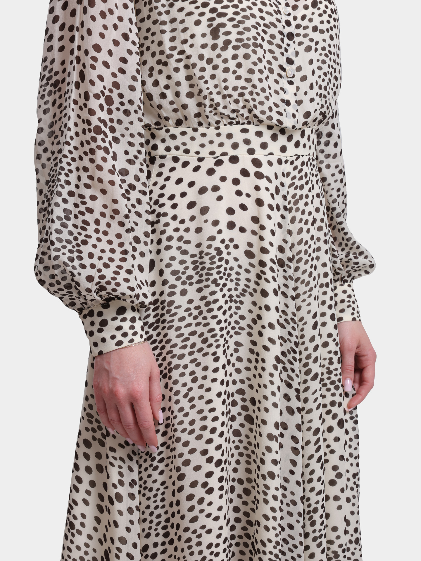 Платье MARELLA MLLMASTRO 006 шифоновое женское в горох — купить в интернет-магазине Verdistore