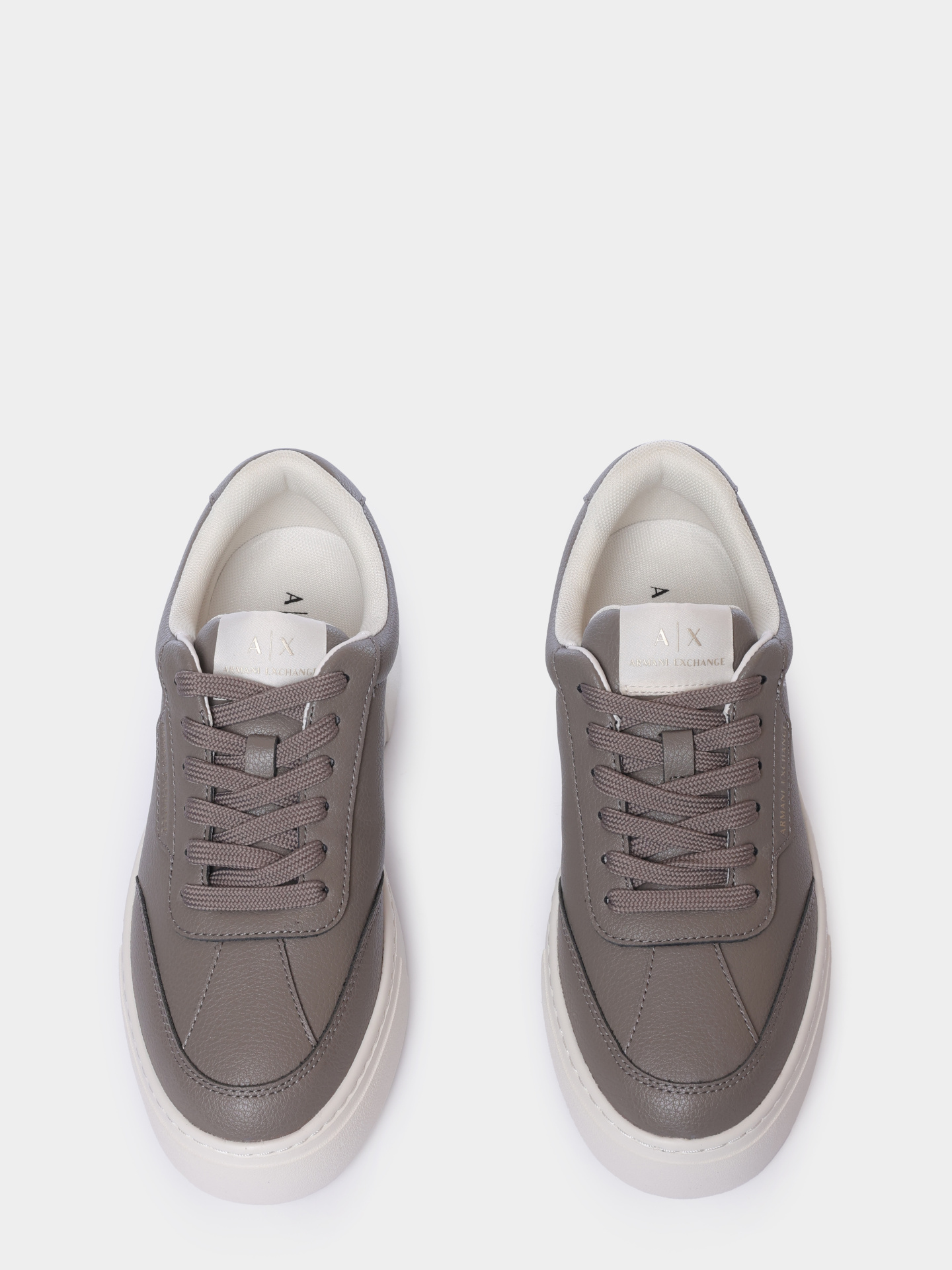 Кеды Armani Exchange XW001662 AF17351 U6242 серые женские — купить в интернет-магазине Verdistore