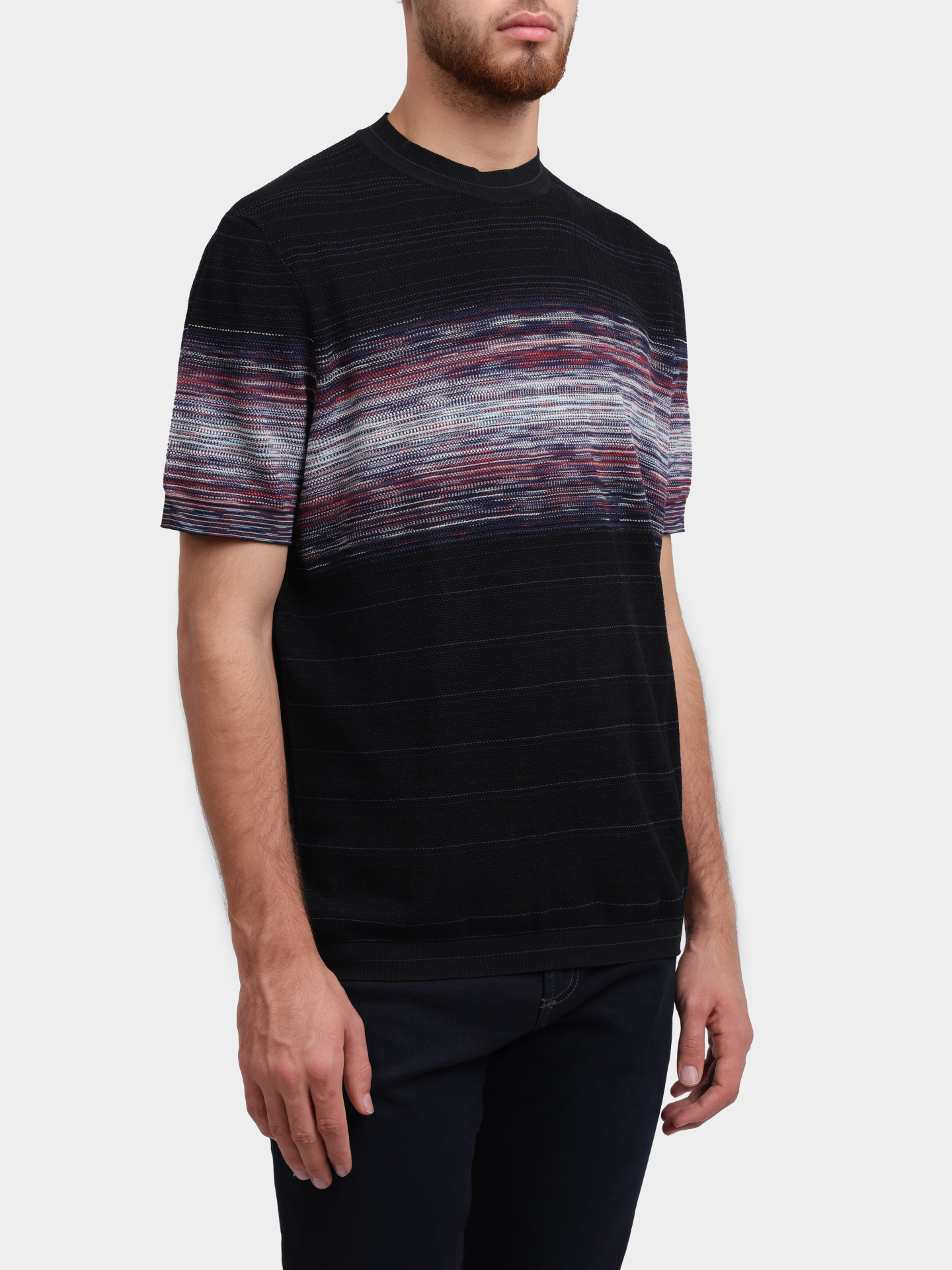 Джемпер MISSONI US25SL06 BK044K S91NC хлопковый мужской — купить в интернет-магазине Verdistore