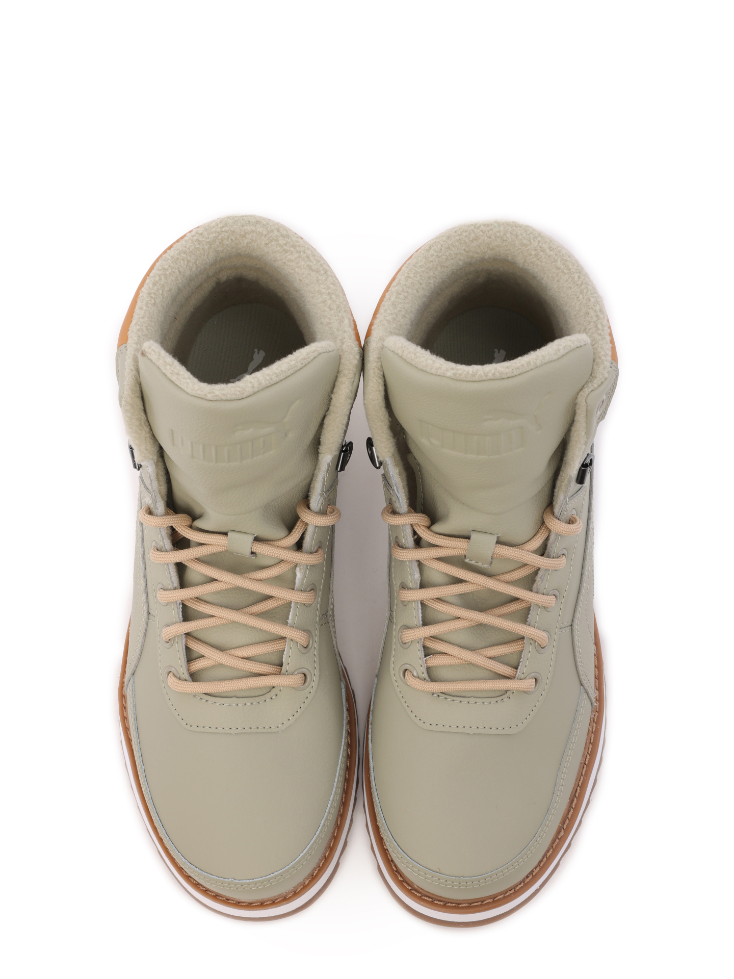 Ботинки кожаные со вставками по бокам на шнуровке — купить в интернет-магазине Verdistore