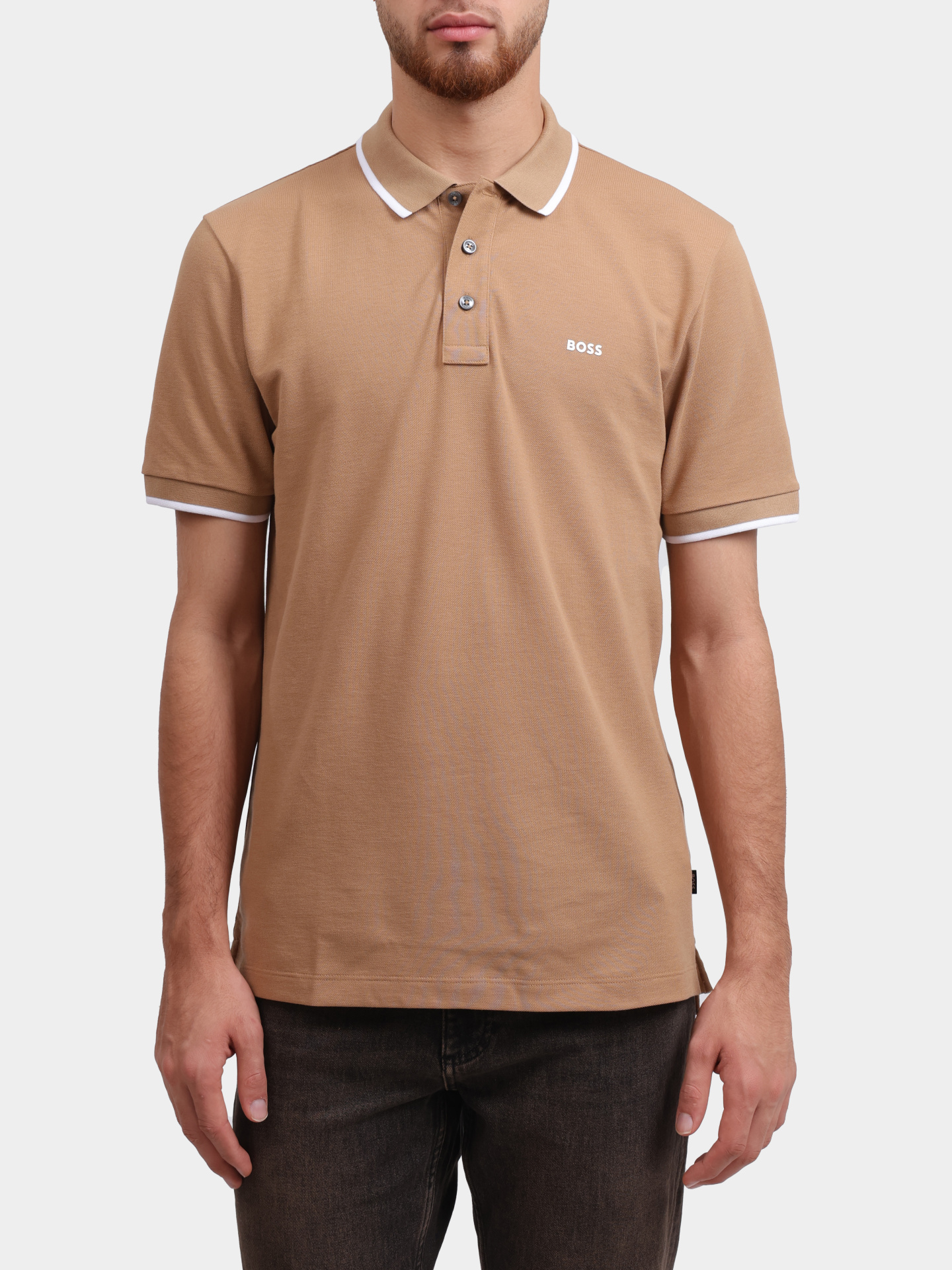 Поло Boss 50494697 261 хлопковое мужское — купить в интернет-магазине Verdistore