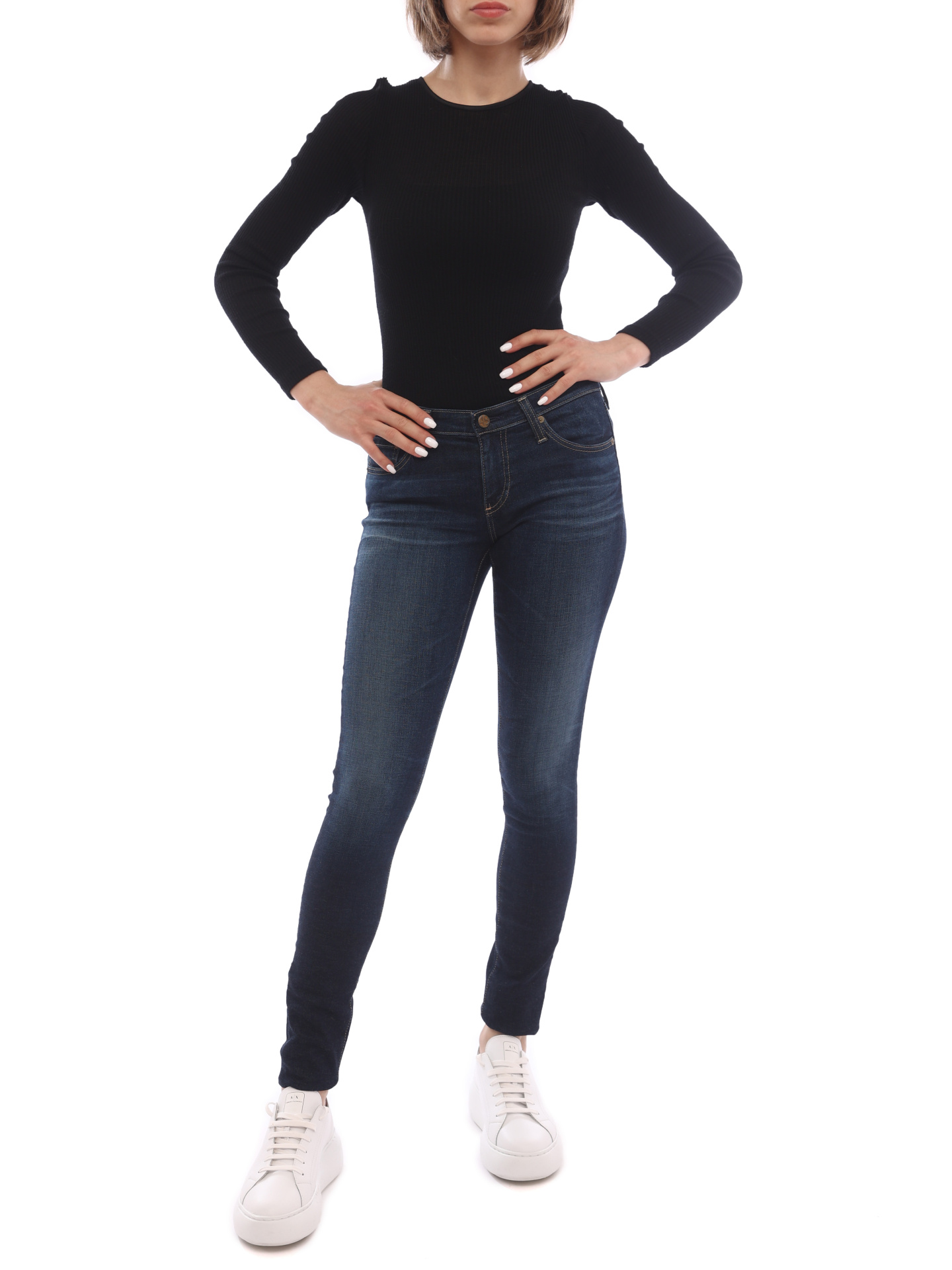 Джинсы AG REV1288 темно-синие женские — купить в интернет-магазине Verdistore