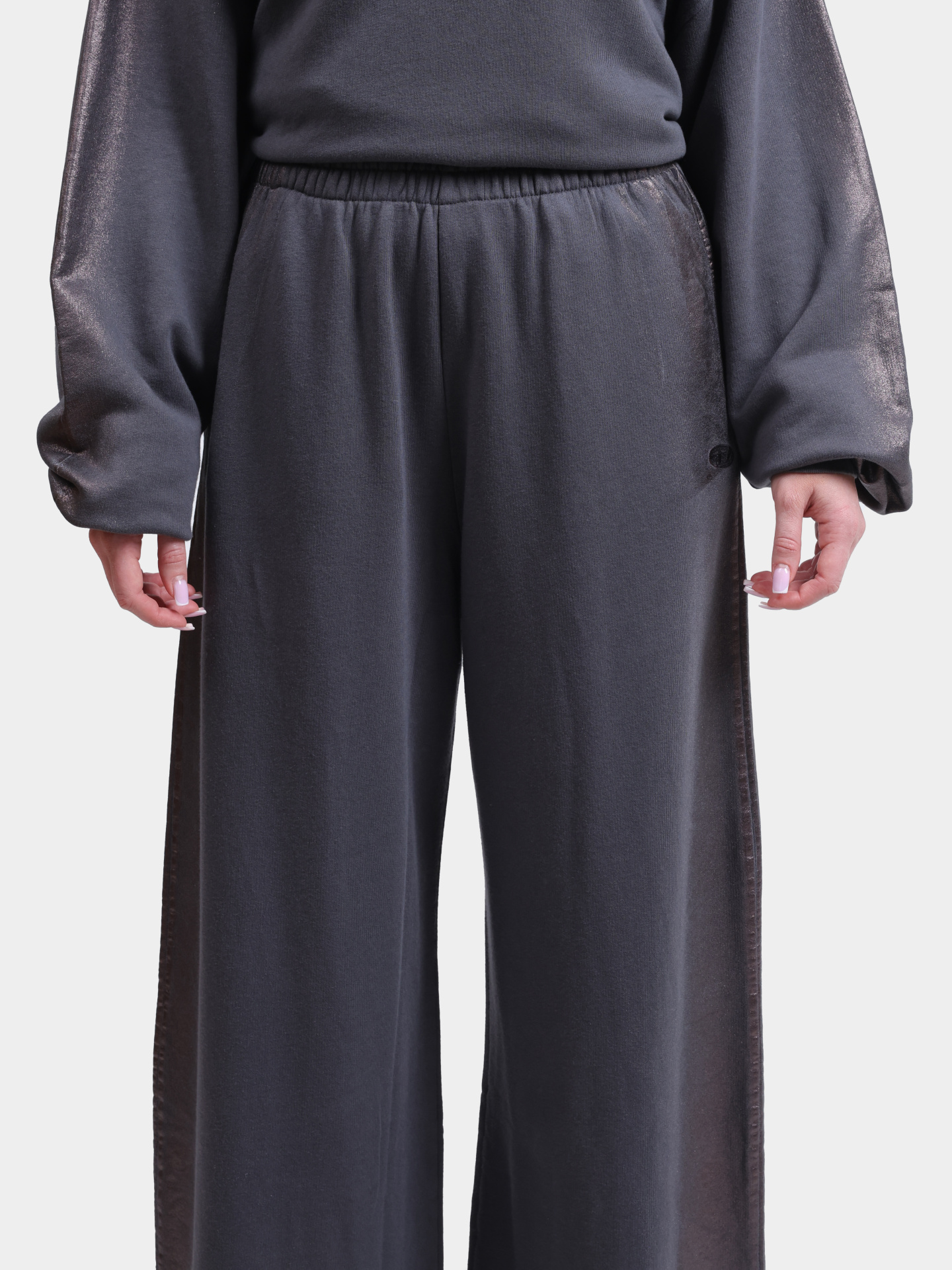 Брюки A203040EPCT9EB серые женские — купить в интернет-магазине Verdistore