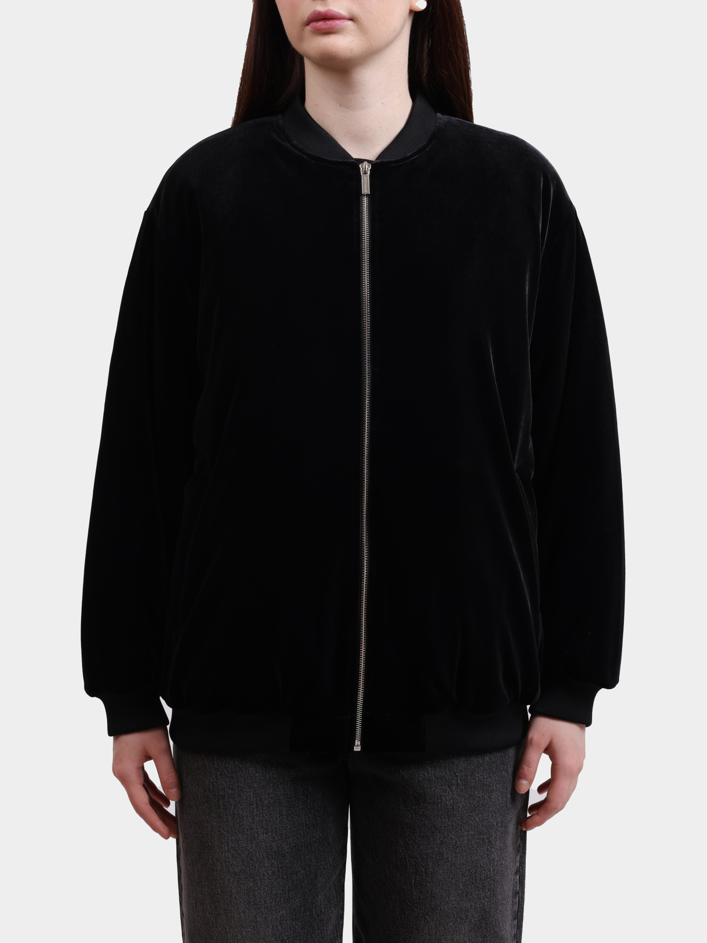 Бомбер Armani Exchange XW001301 AF16147 UC001 бархатный женский — купить в интернет-магазине Verdistore