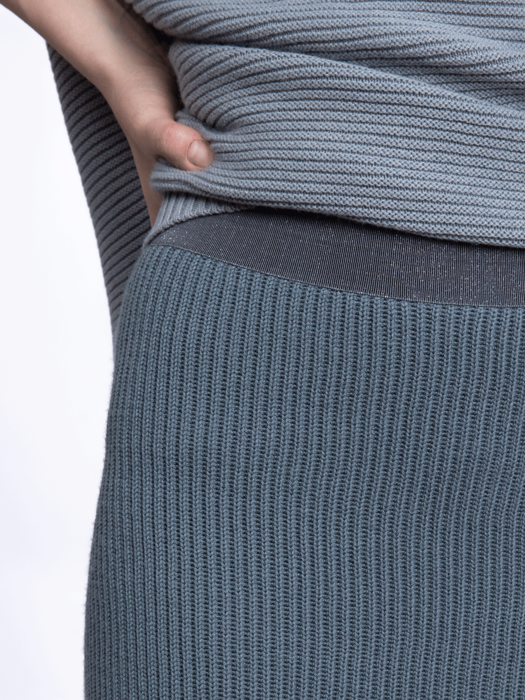 Юбка из рифленого трикотажа — купить в интернет-магазине Verdistore