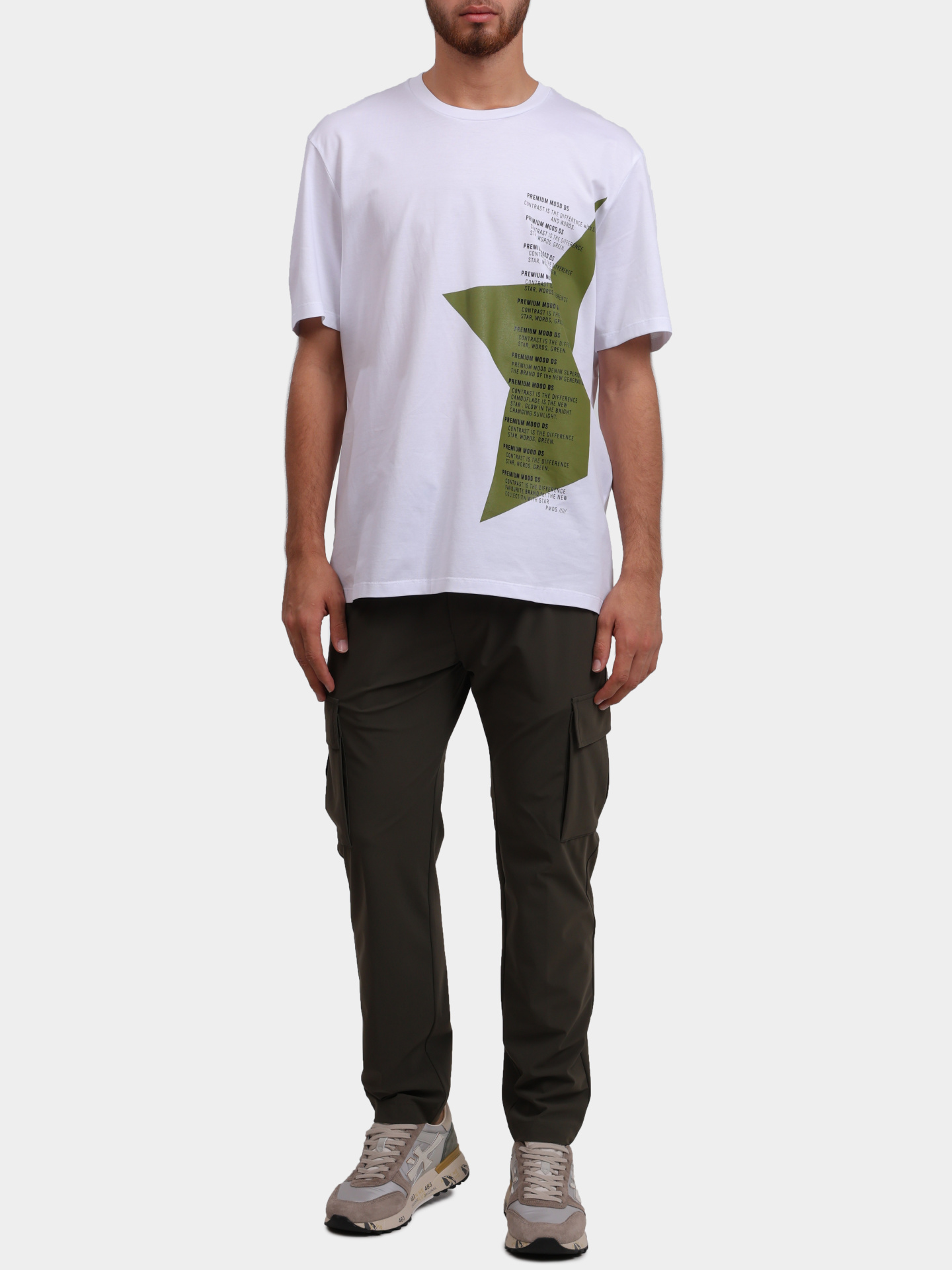 Брюки-карго PMDS P4176 NEW JOHN 568 0050 хаки мужские — купить в интернет-магазине Verdistore