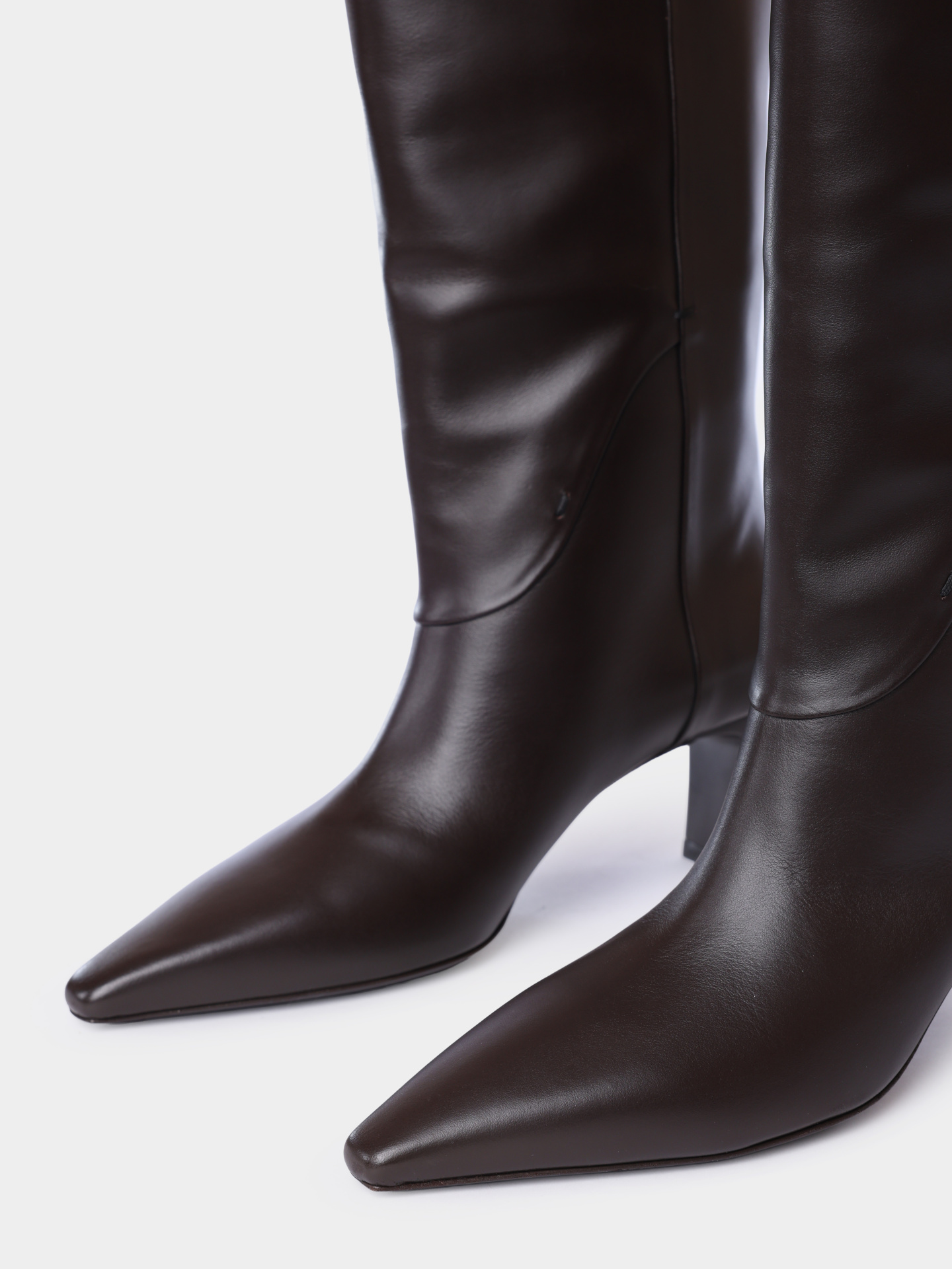 Сапоги Premiata M6804 коричневые женские из кожи — купить в интернет-магазине Verdistore