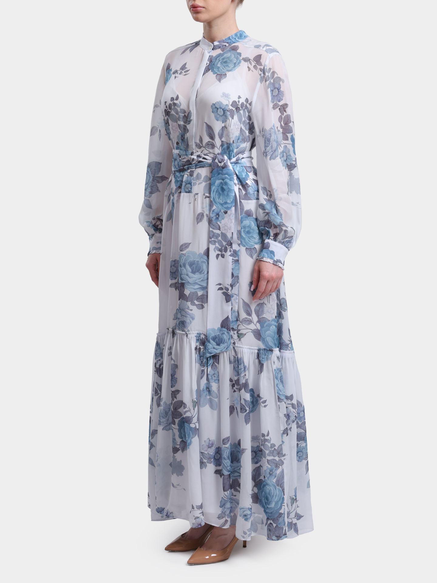 Платье MARELLA MLLMULINO 003 шифоновое женское — купить в интернет-магазине Verdistore