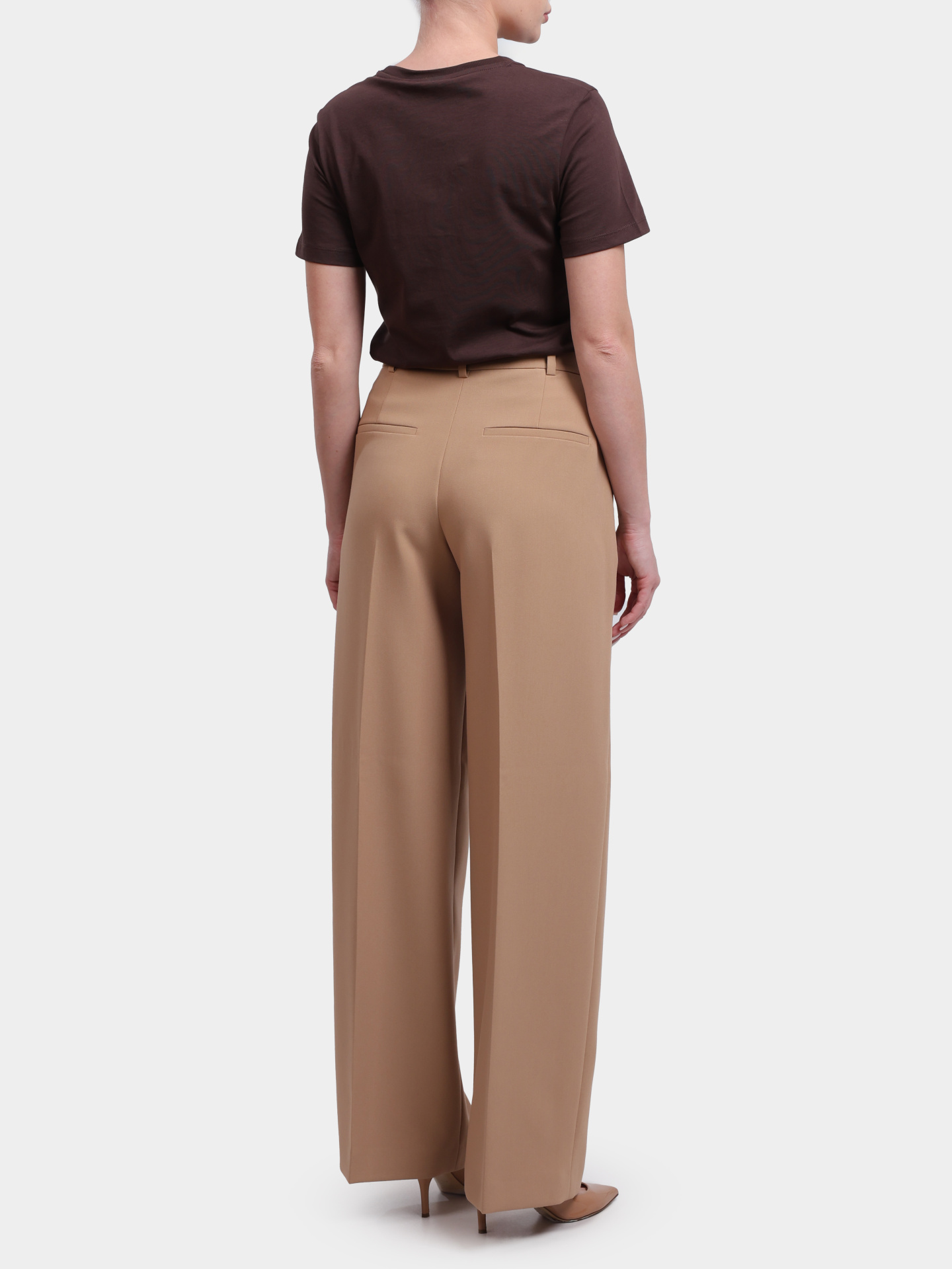 Брюки 58 254P58Paris3 10017927 268 бежевые женские — купить в интернет-магазине Verdistore