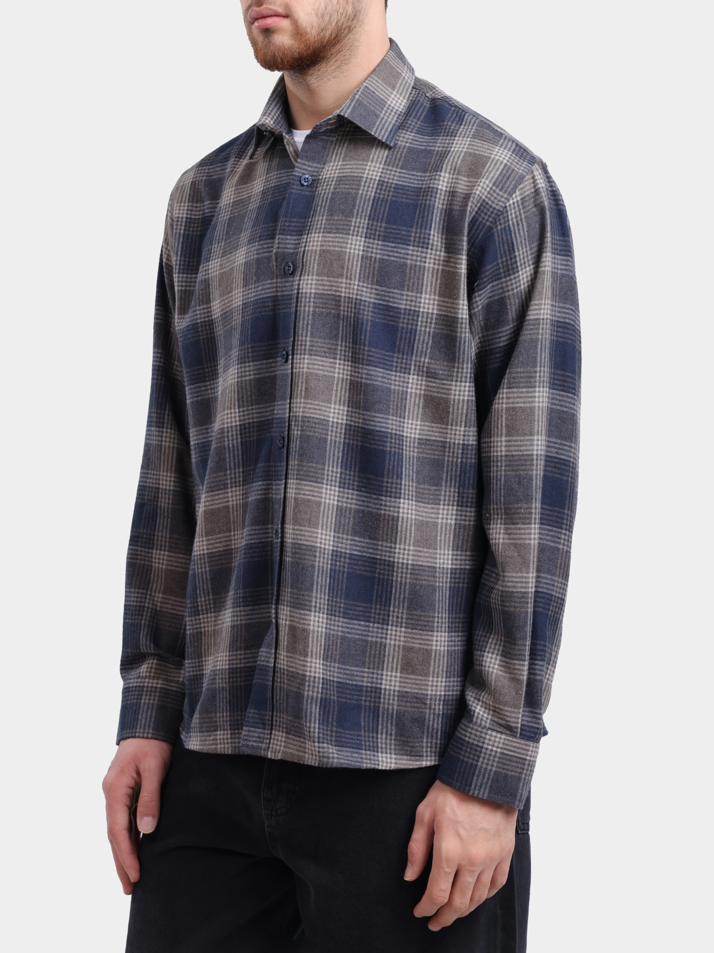 Рубашка Pantamo 4322-315-12 клетчатая мужская — купить в интернет-магазине Verdistore