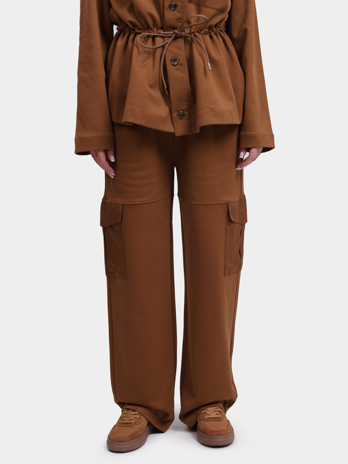 Брюки Herno PT000141D 52117 8030 женские свободного кроя — купить в интернет-магазине Verdistore