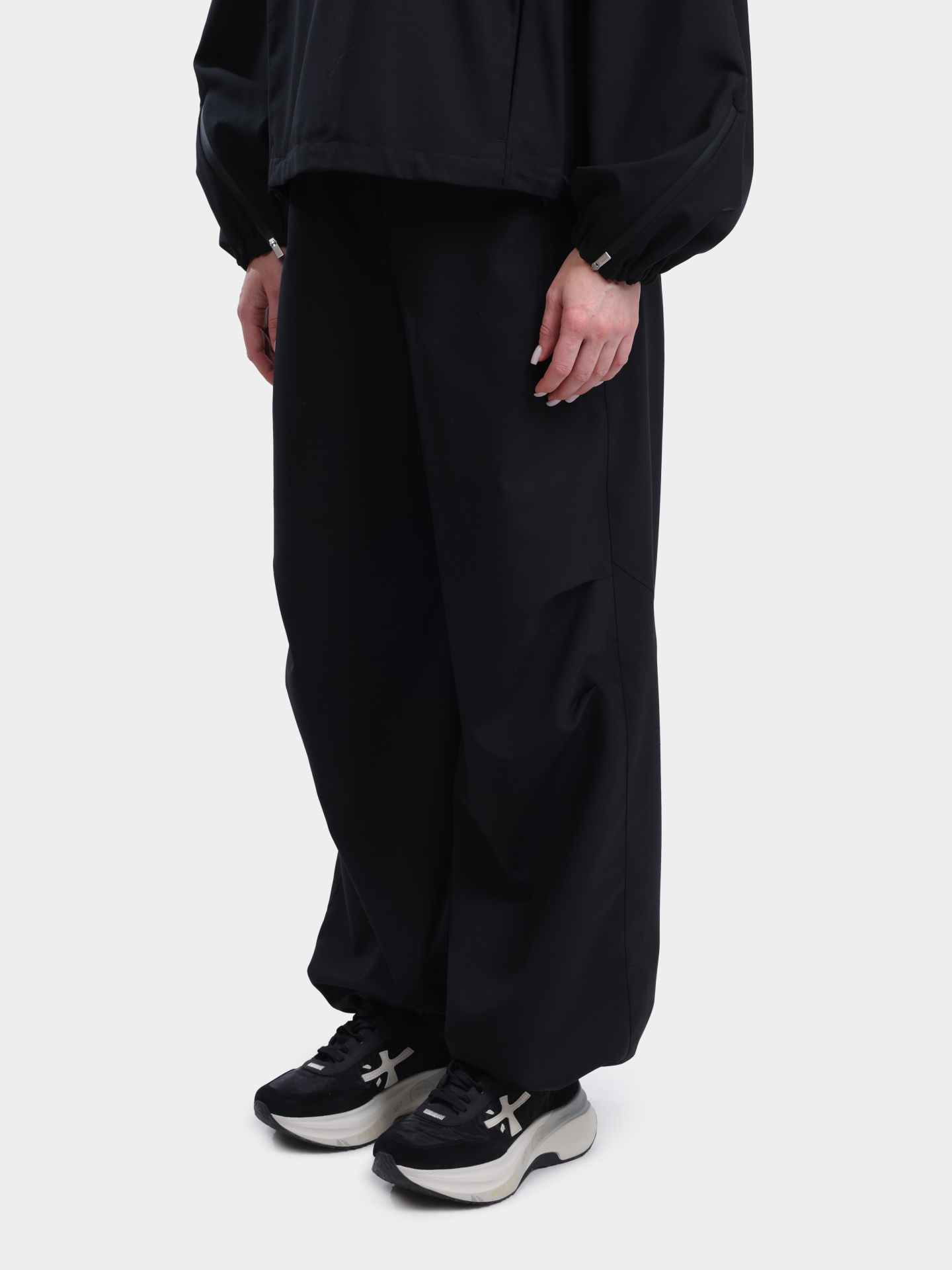 Брюки Herno Laminar PT00059DL 12847 9300 черные мужские — купить в интернет-магазине Verdistore