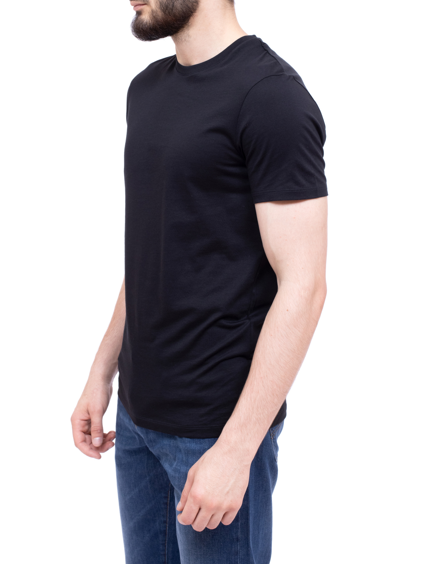 Футболка Armani Exchange 8NZT74 ZJA5Z 1200 черная мужская из хлопка — купить в интернет-магазине Verdistore
