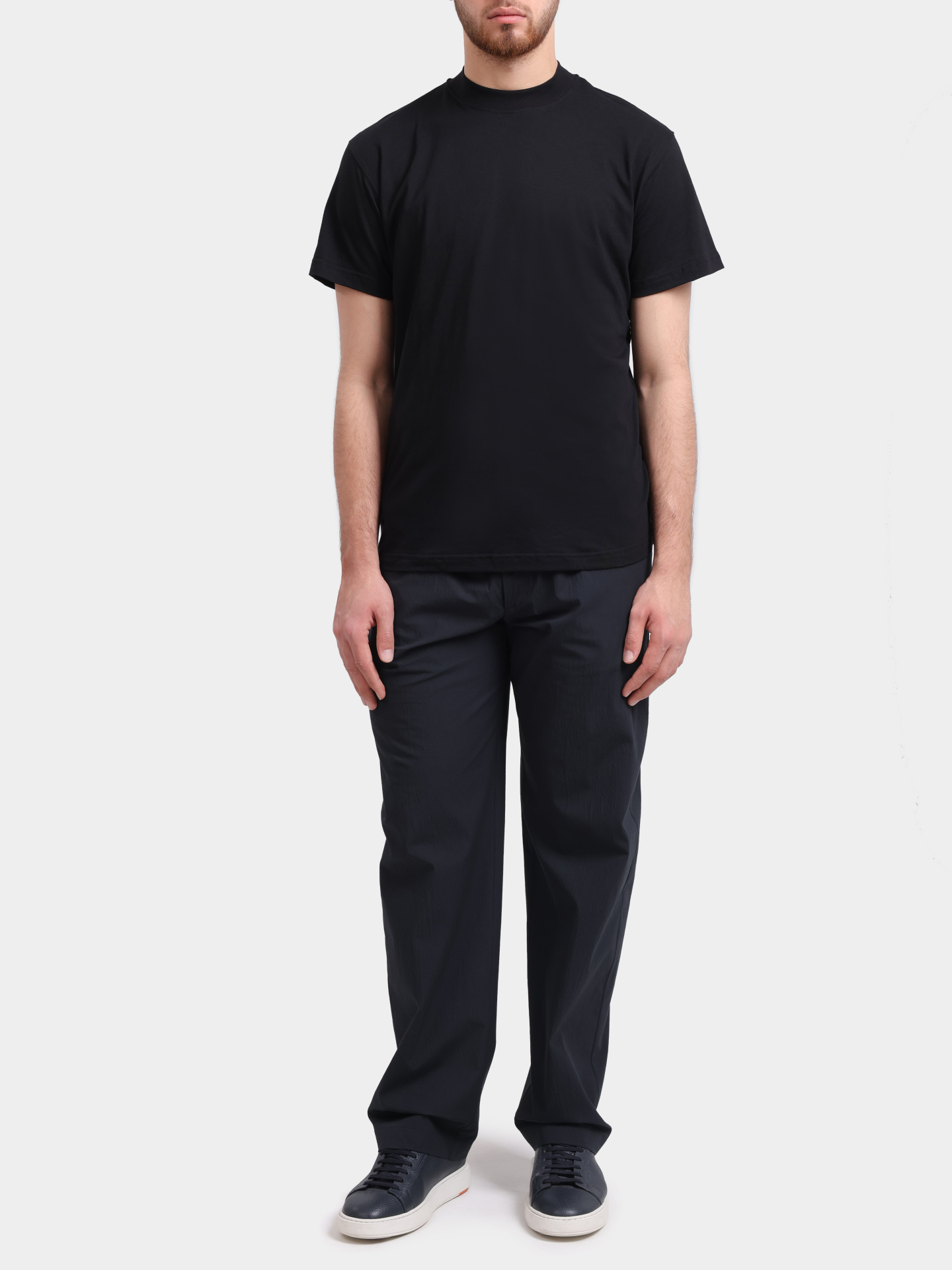 Брюки Lardini PA VICE79 PAIF66401 темно-синие мужские  — купить в интернет-магазине Verdistore