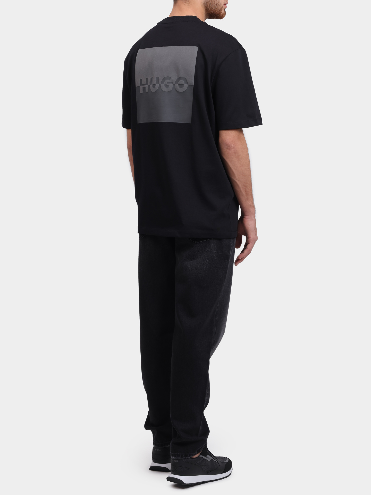 Джинсы Hugo 50542756 005 черные мужские — купить в интернет-магазине Verdistore