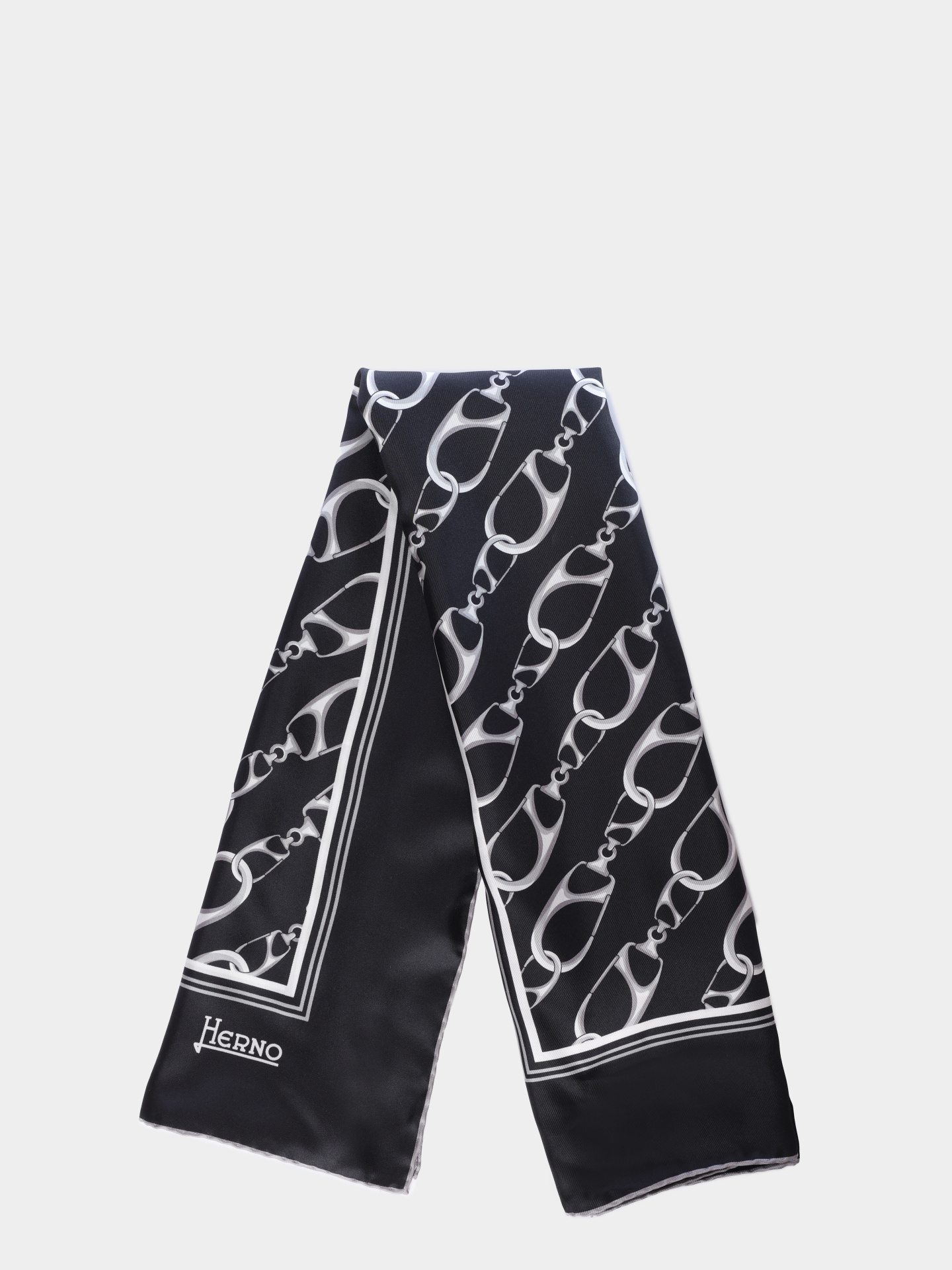 Платок Herno FOULARD90 15030 9300 шелковый женский — купить в интернет-магазине Verdistore