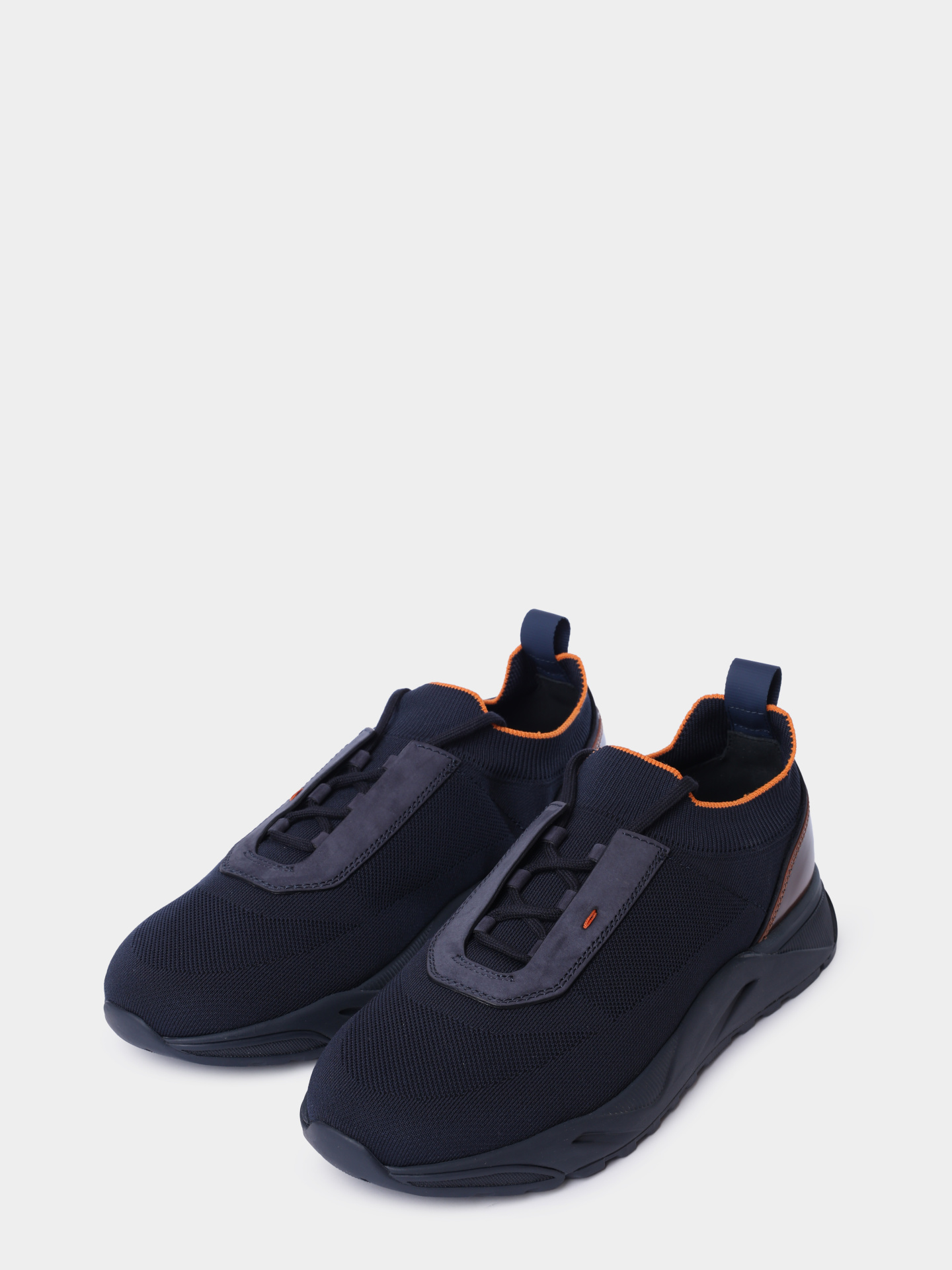 Кроссовки Santoni MBIG21601NOTNHUOU60 текстильные мужские — купить в интернет-магазине Verdistore