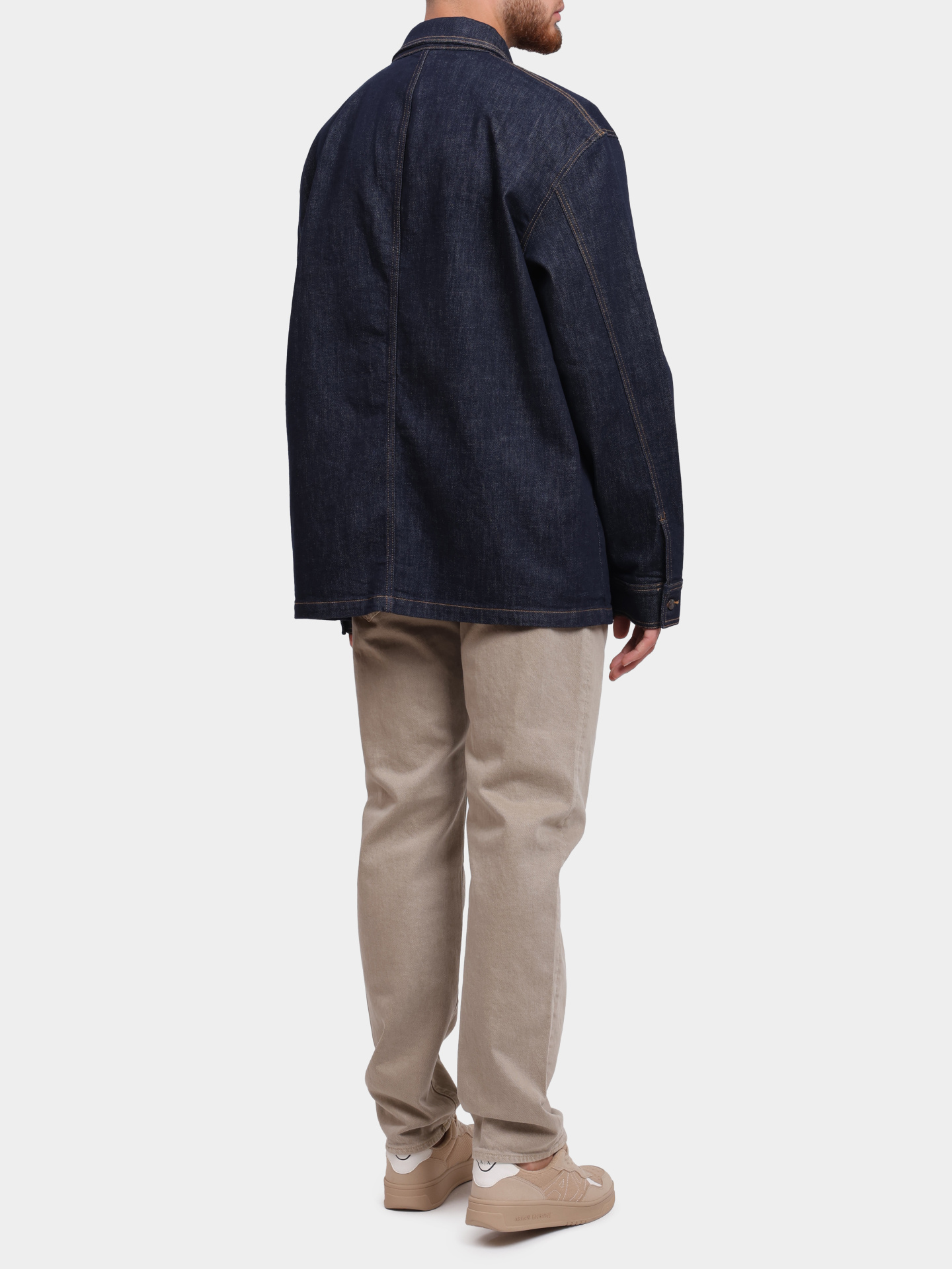 Куртка Armani Exchange XM000382 AF12284 MB001 джинсовая мужская — купить в интернет-магазине Verdistore