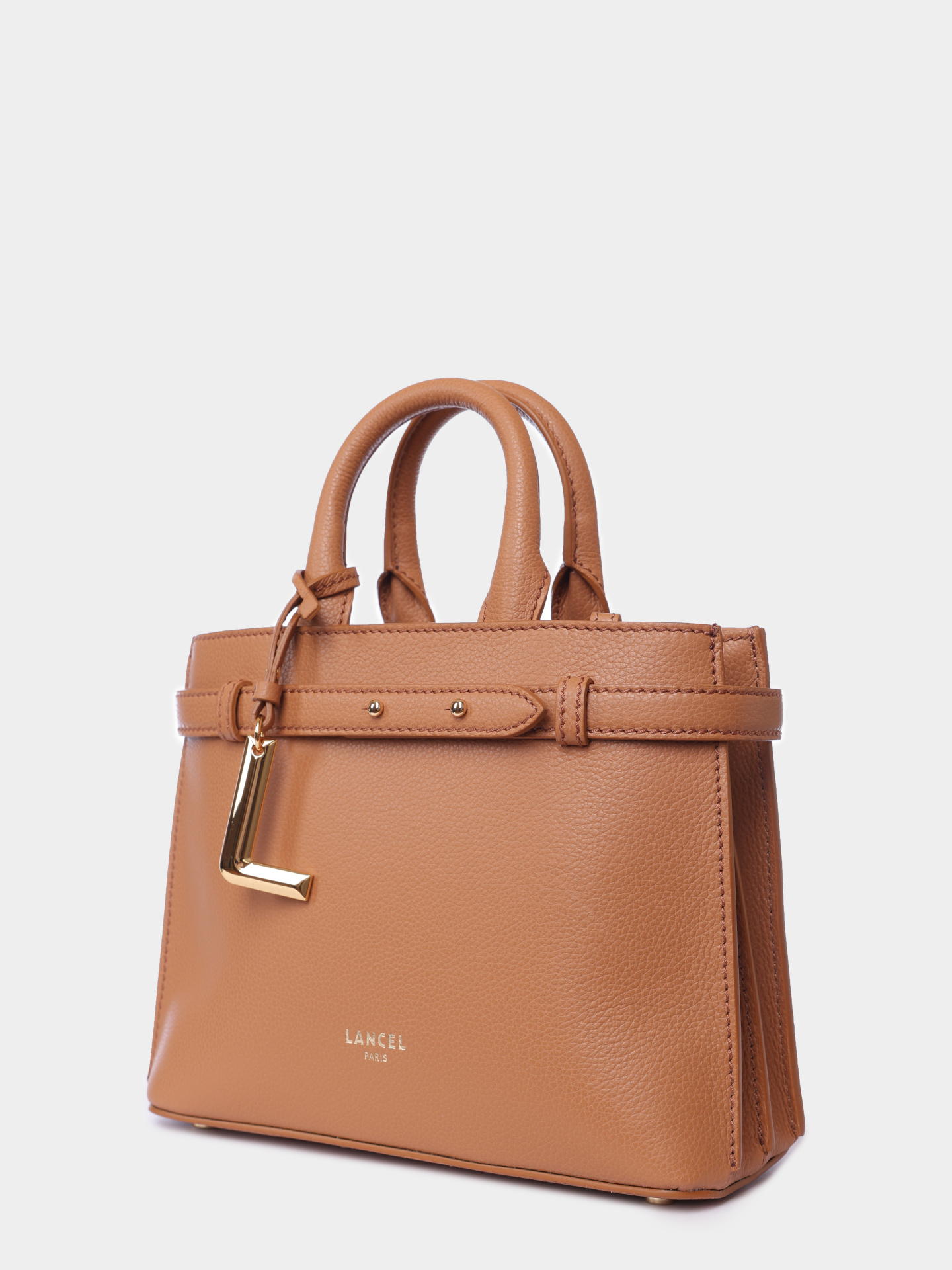 Сумка Lancel A13527 20 коричневая женская из кожи — купить в интернет-магазине Verdistore