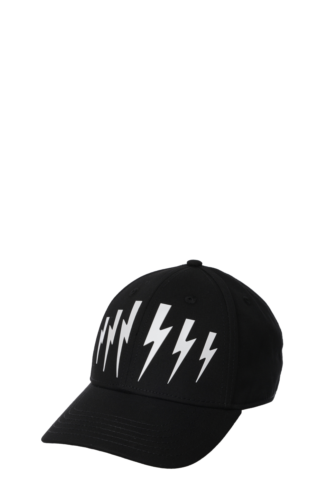 Бейсболка черная с белой нашивкой логотипом  — купить в интернет-магазине Verdistore